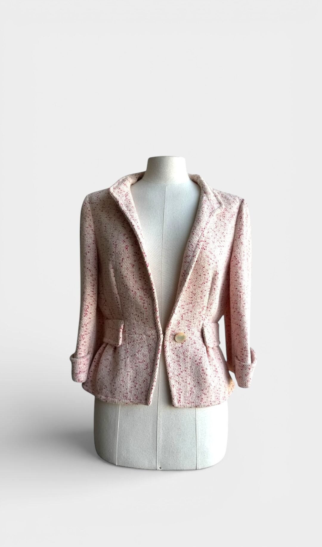 CAROLINA HERRERA - TWEED BLAZER JACKET