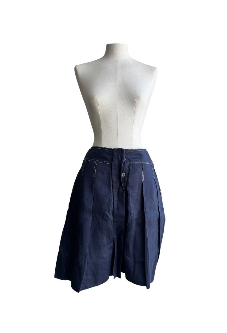 ADOLFO DOMINGUEZ - LINEN SKIRT - Image 2