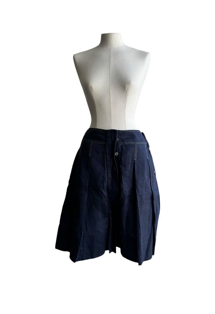 ADOLFO DOMINGUEZ - LINEN SKIRT - Image 3