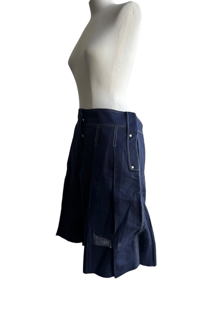 ADOLFO DOMINGUEZ - LINEN SKIRT - Image 6