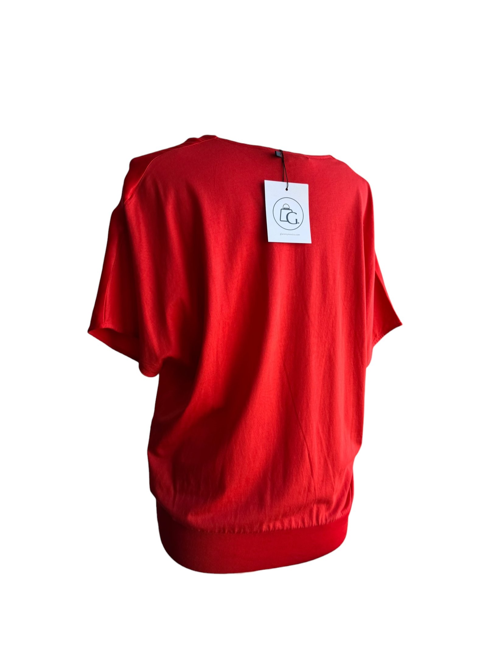 ADOLFO DOMINGUEZ - BLOUSE RED - Image 4