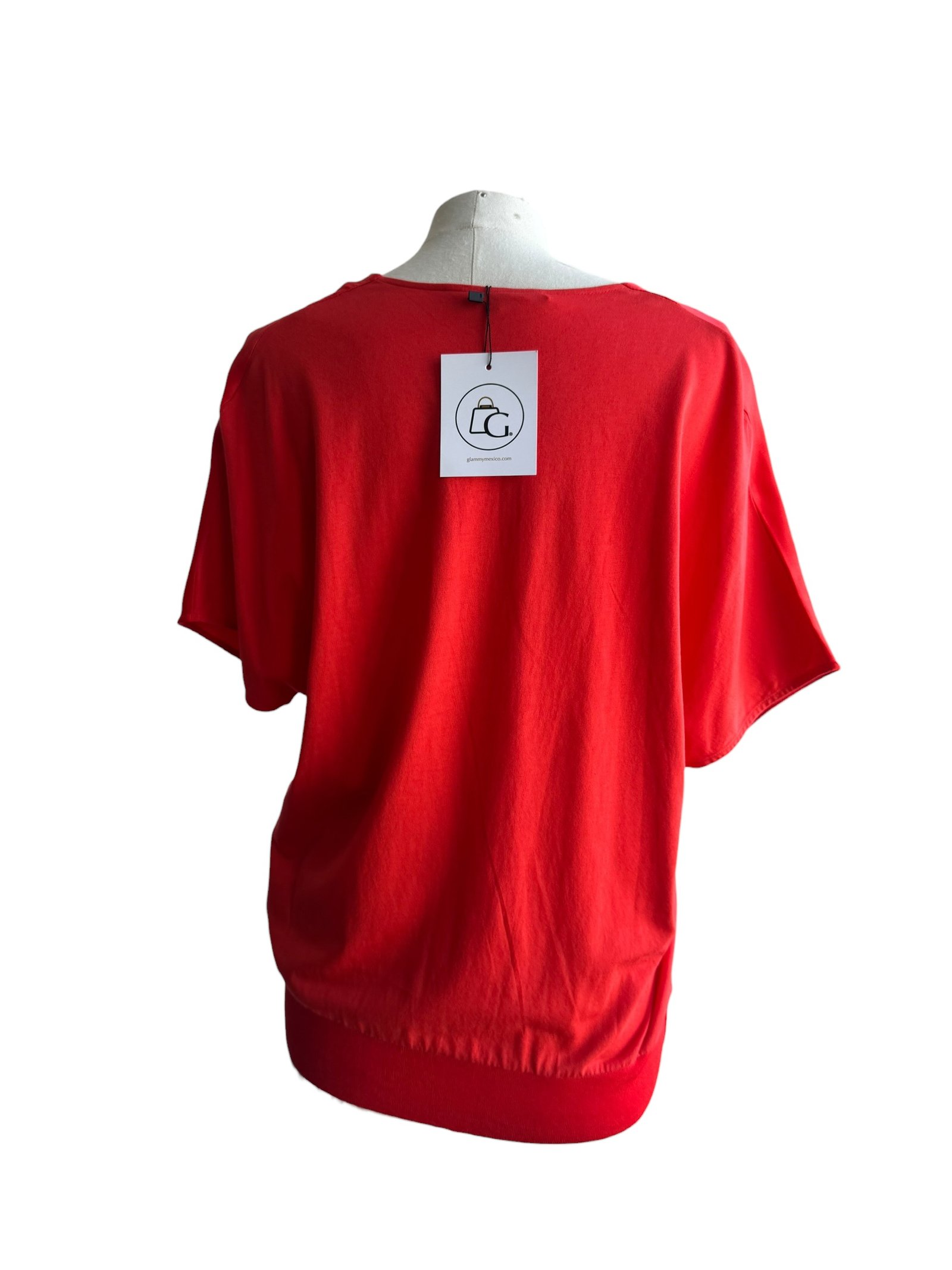 ADOLFO DOMINGUEZ - BLOUSE RED - Image 3