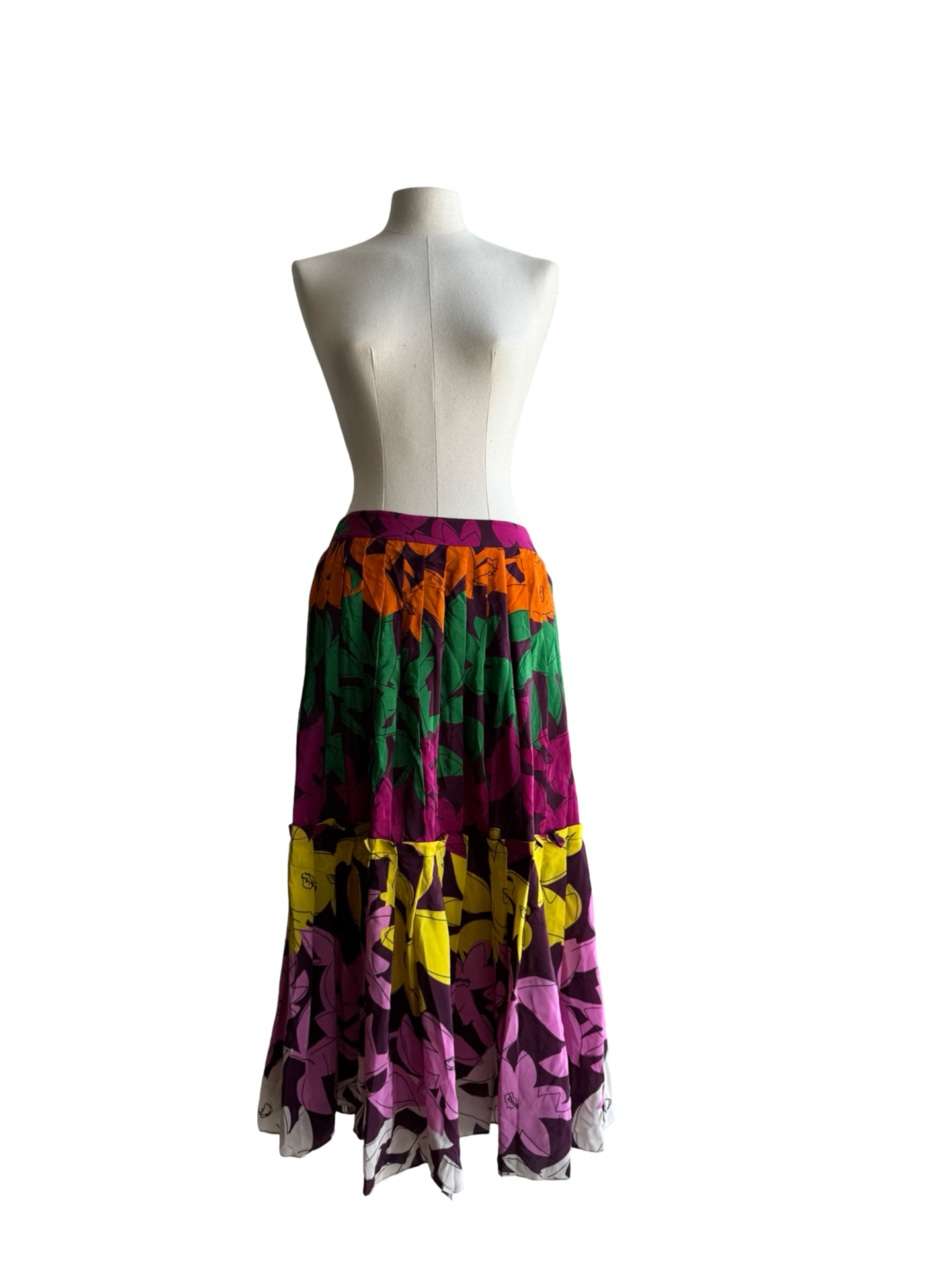 CAROLINA HERRERA - FLORAL SKIRT - Image 4
