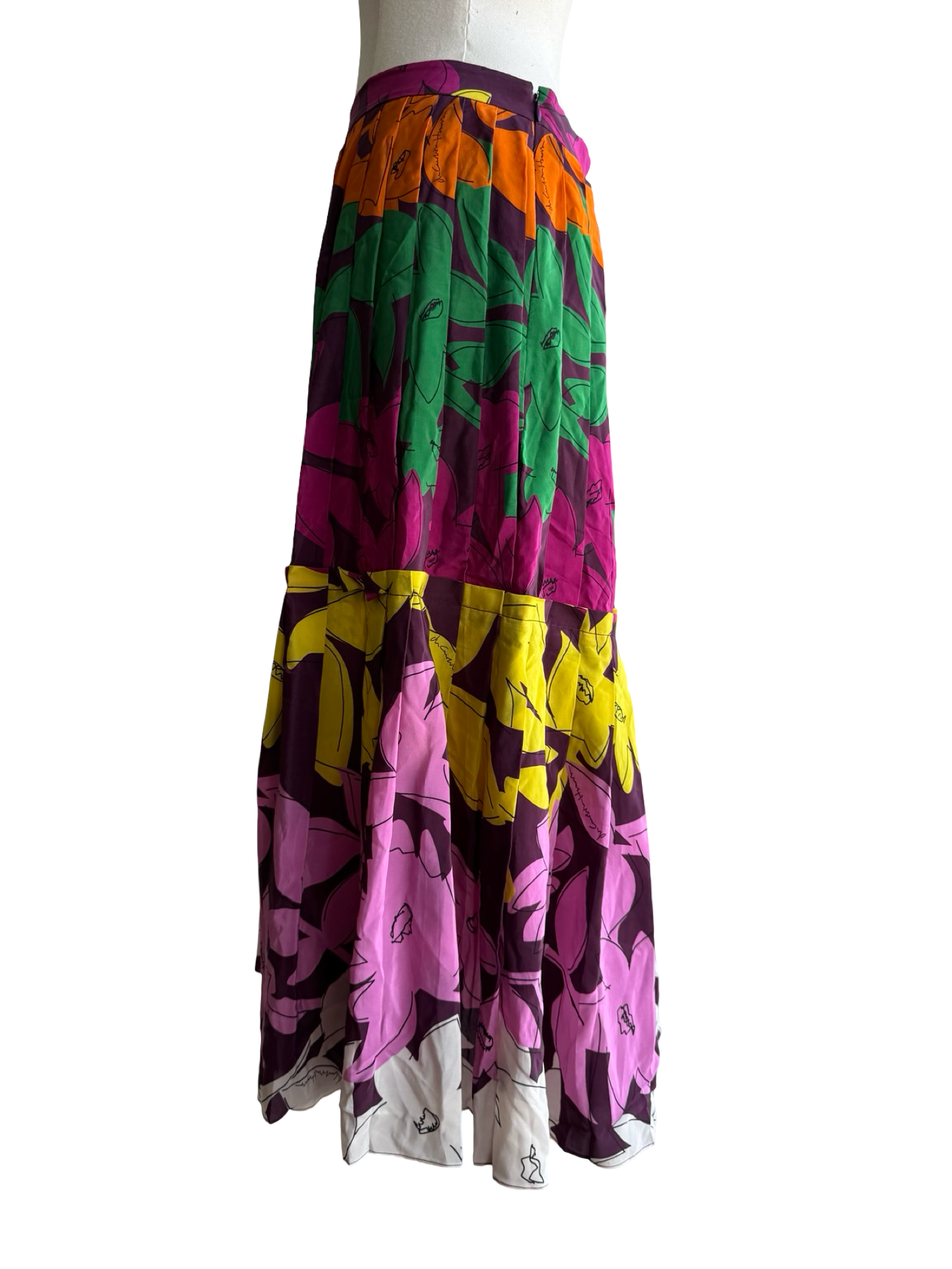 CAROLINA HERRERA - FLORAL SKIRT - Image 6