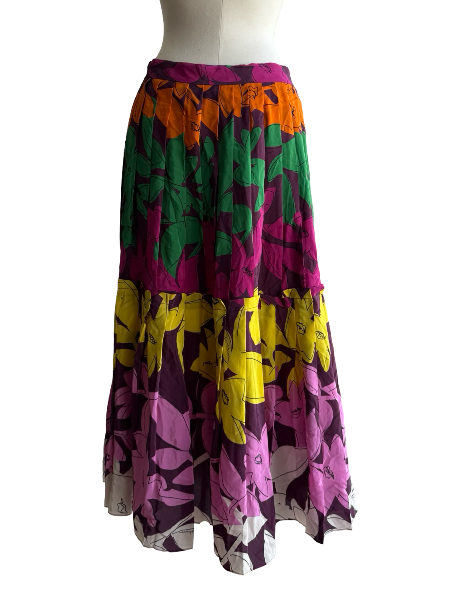 CAROLINA HERRERA - FLORAL SKIRT - Image 3