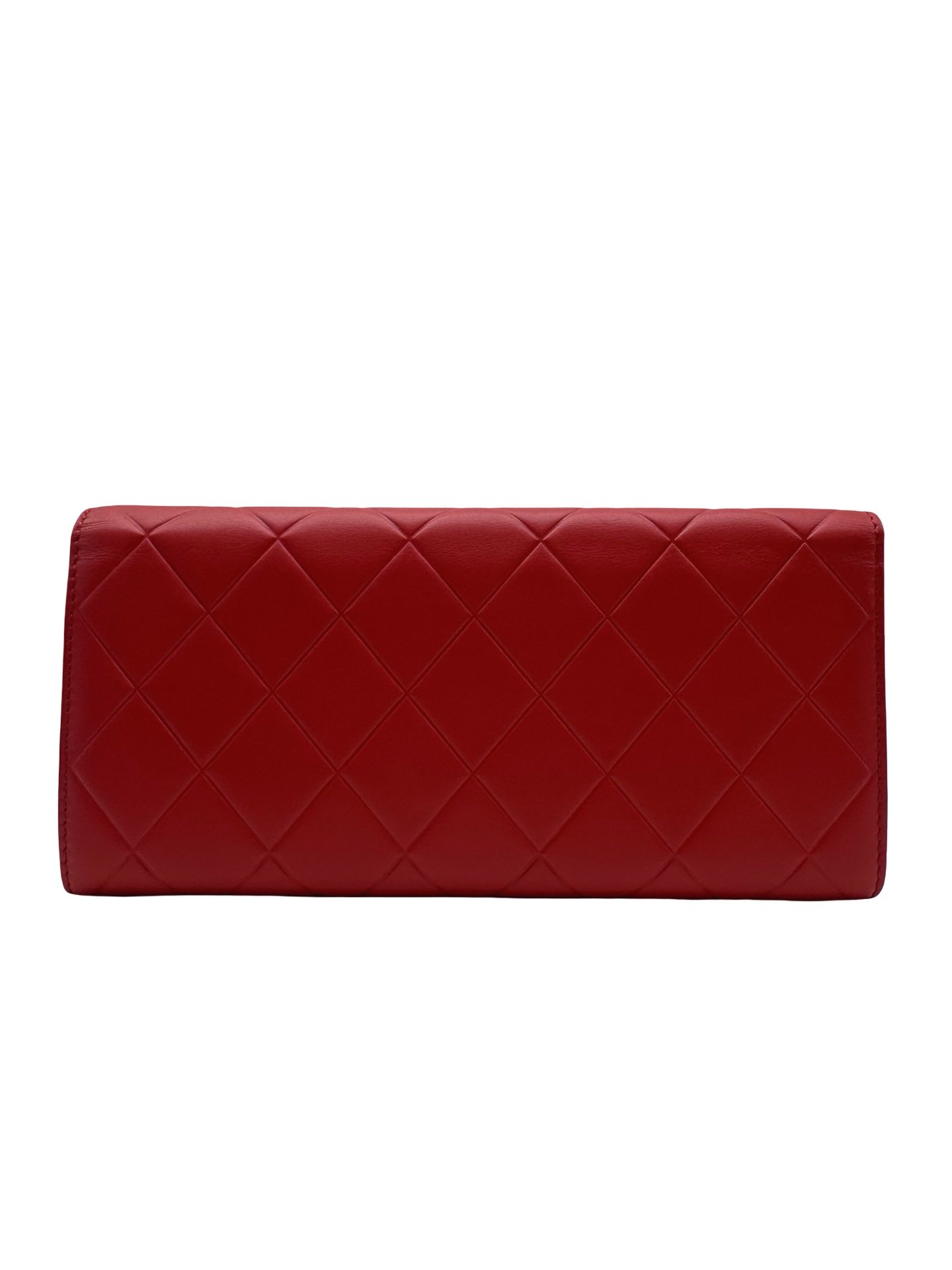 CAROLINA HERRERA - RHOMBUS RED WALLET - Image 6