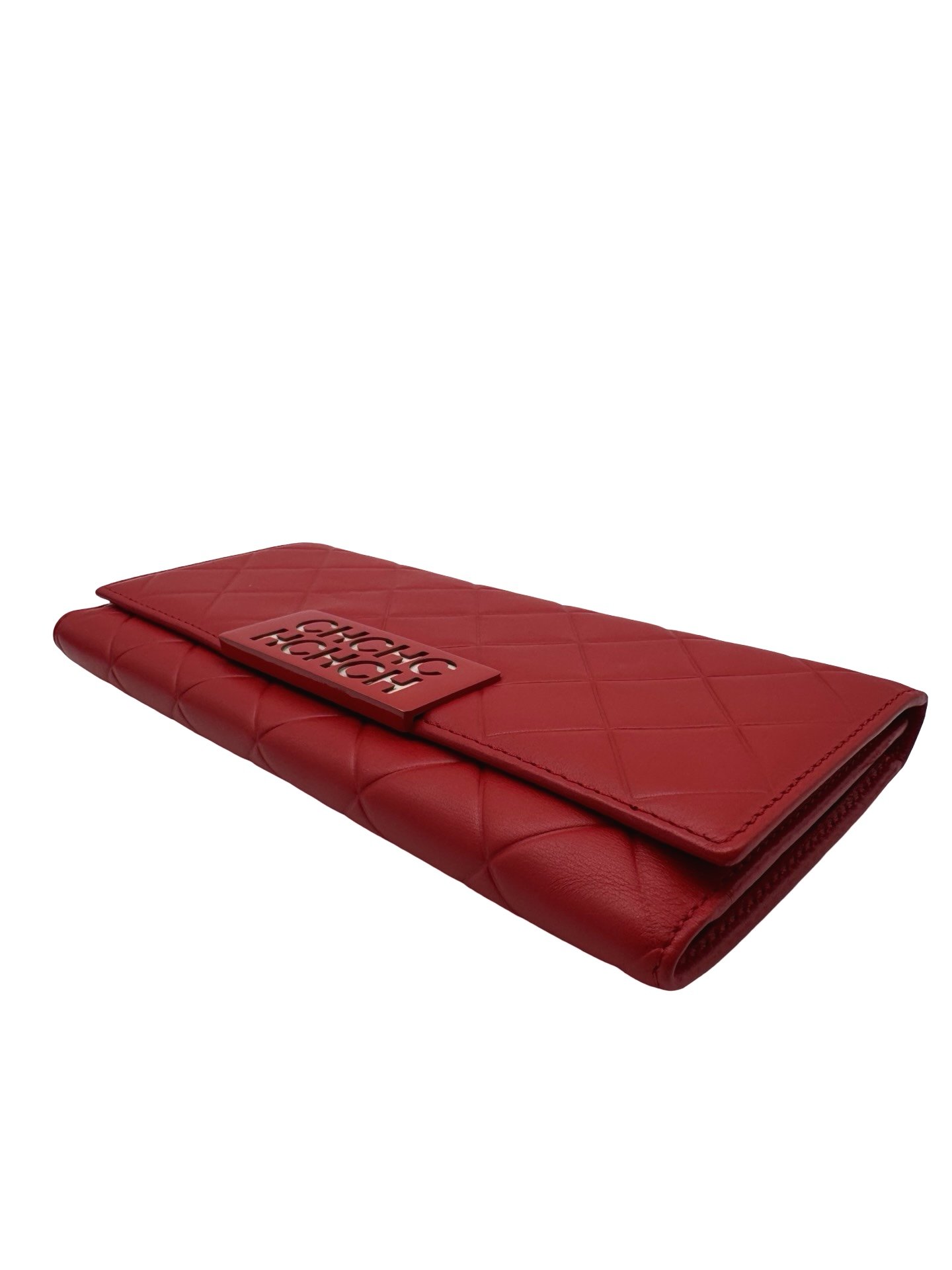 CAROLINA HERRERA - RHOMBUS RED WALLET - Image 10