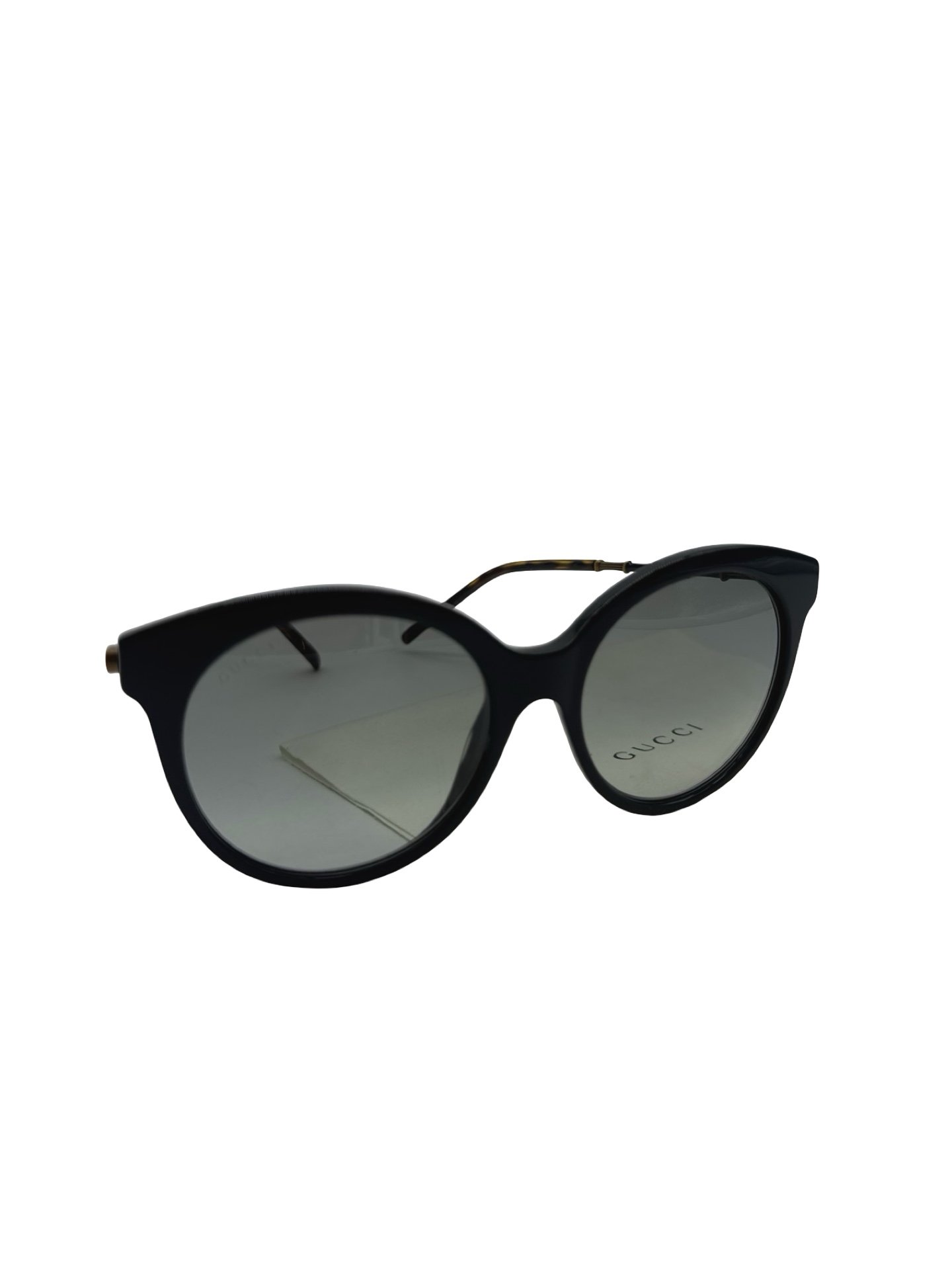GUCCI - ROUND CAT EYE BAMBU SUNGLASSES - Image 4