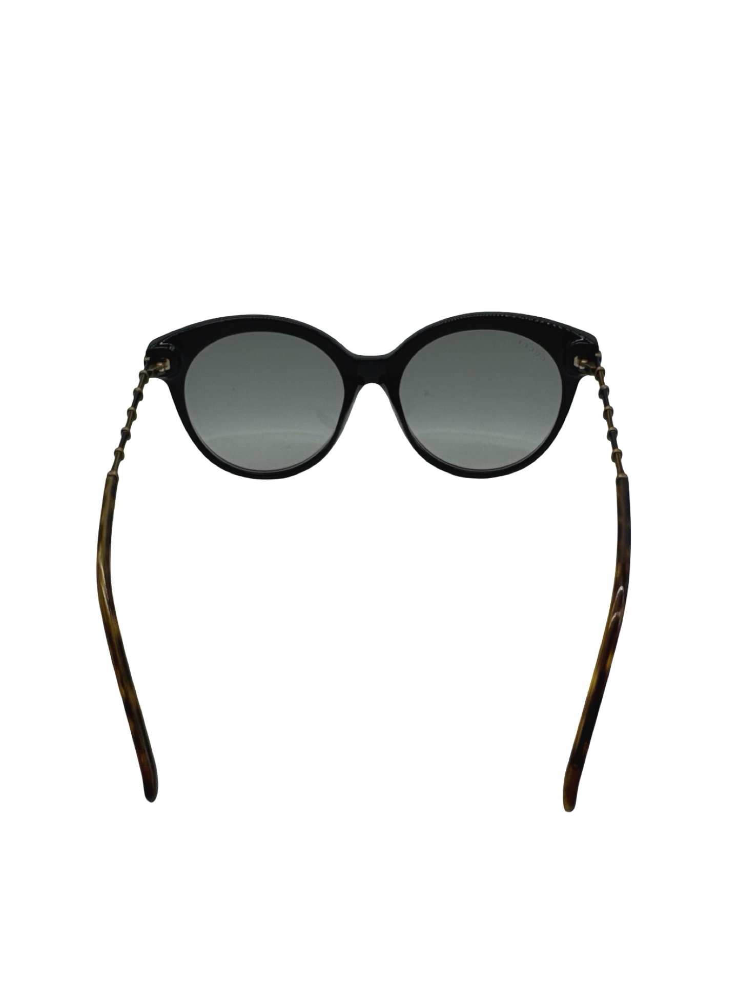 GUCCI - ROUND CAT EYE BAMBU SUNGLASSES - Image 5