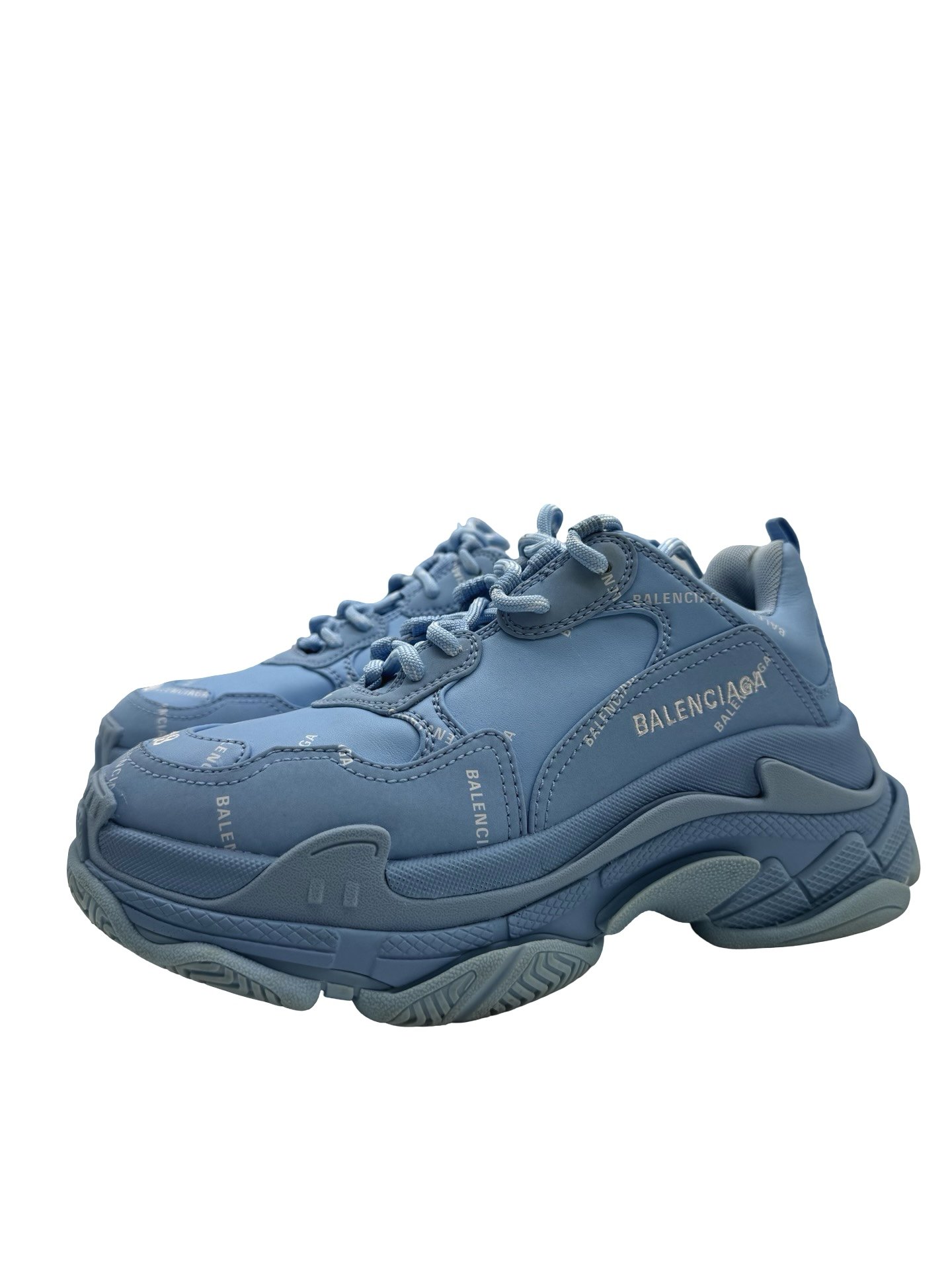 BALENCIAGA -TRIPLE S ALLOVER LOGO - Image 7