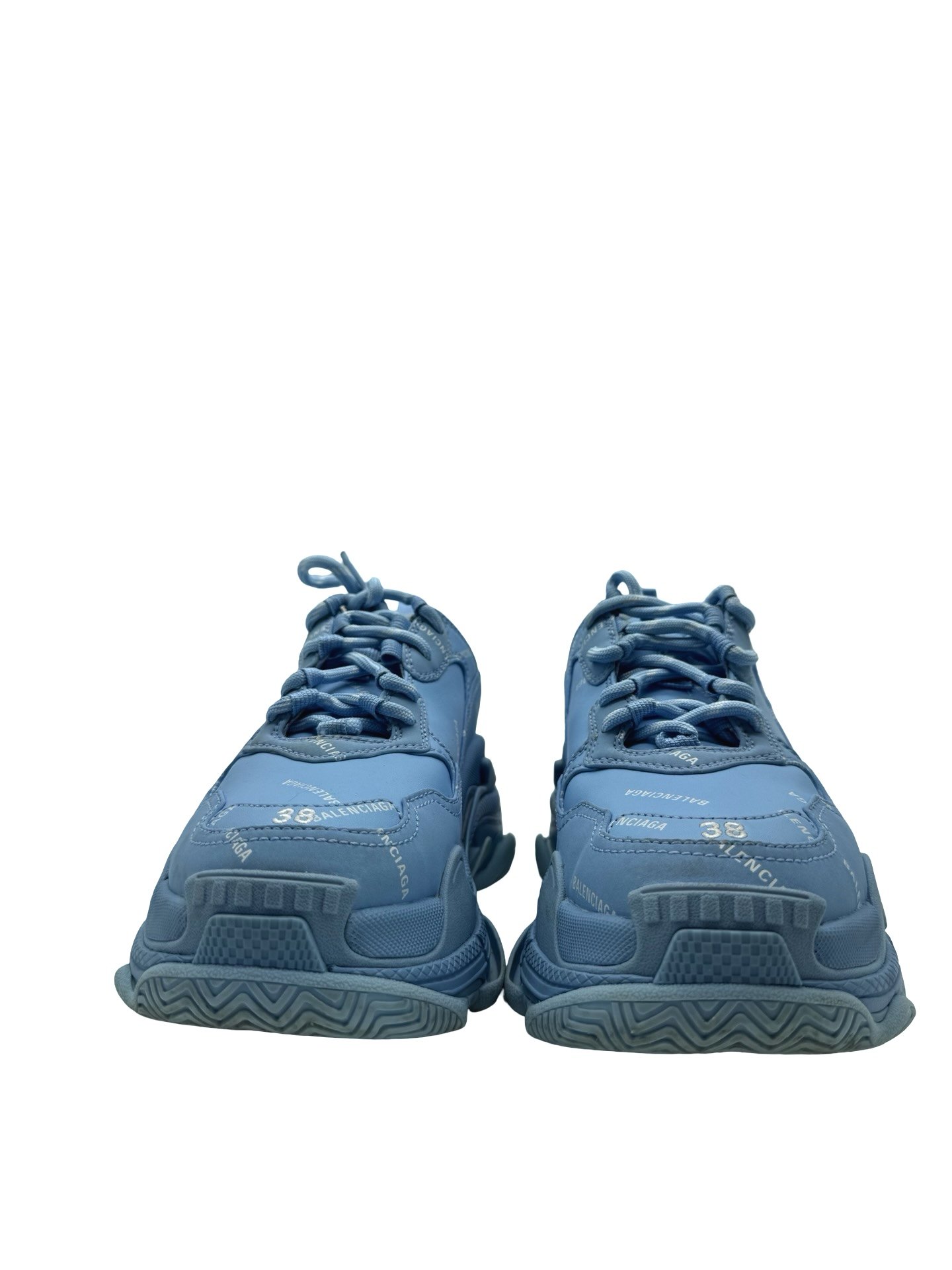 BALENCIAGA -TRIPLE S ALLOVER LOGO - Image 9