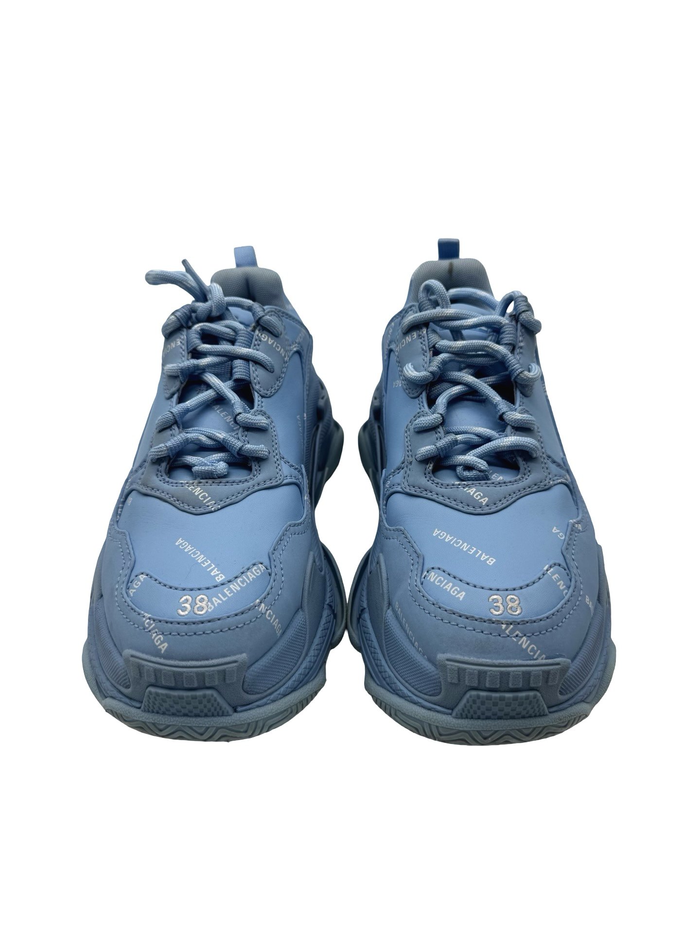 BALENCIAGA -TRIPLE S ALLOVER LOGO - Image 4