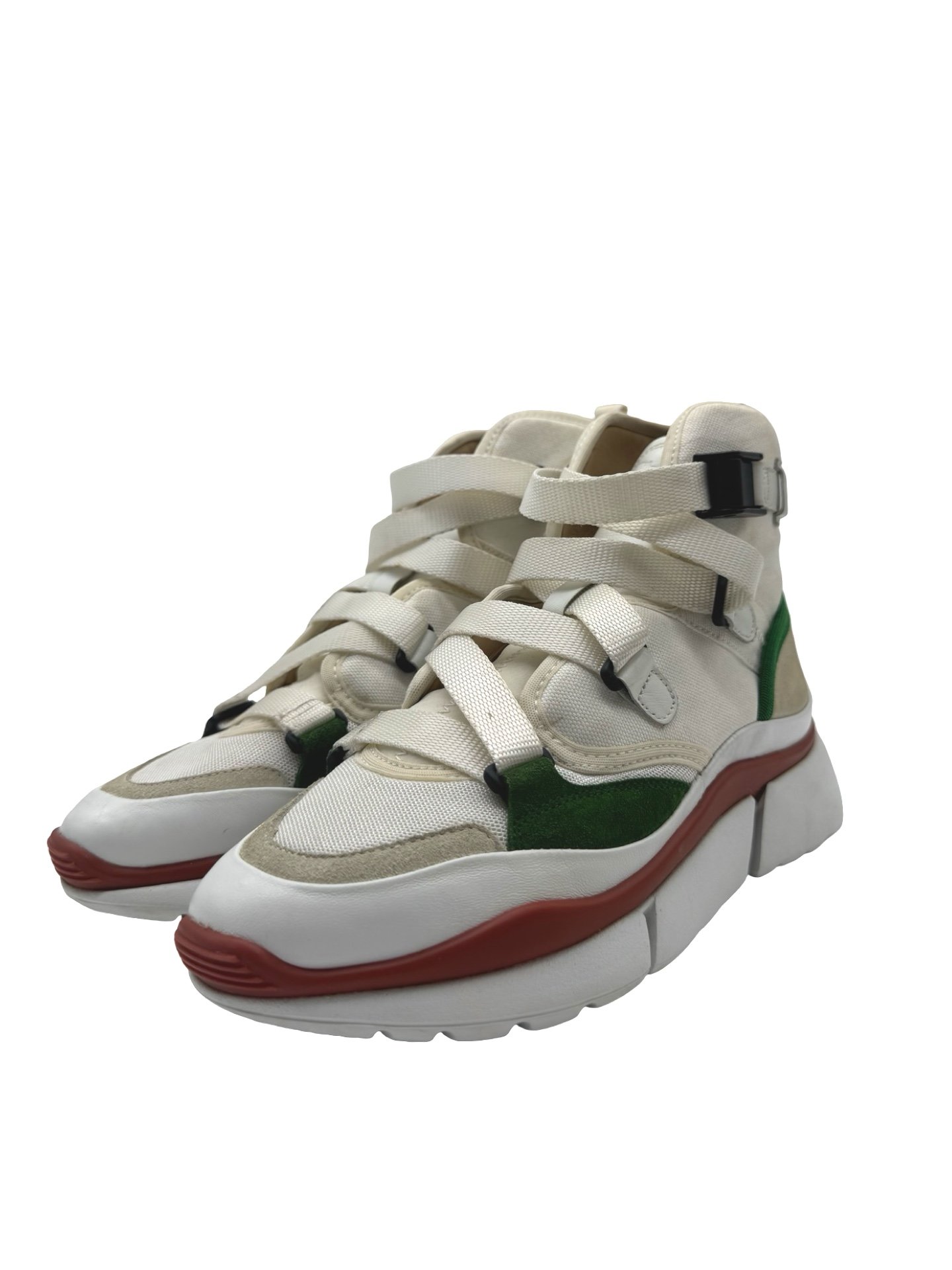 CHLOÉ- SONNIE HIGH-TOP SNEAKERS - Image 3