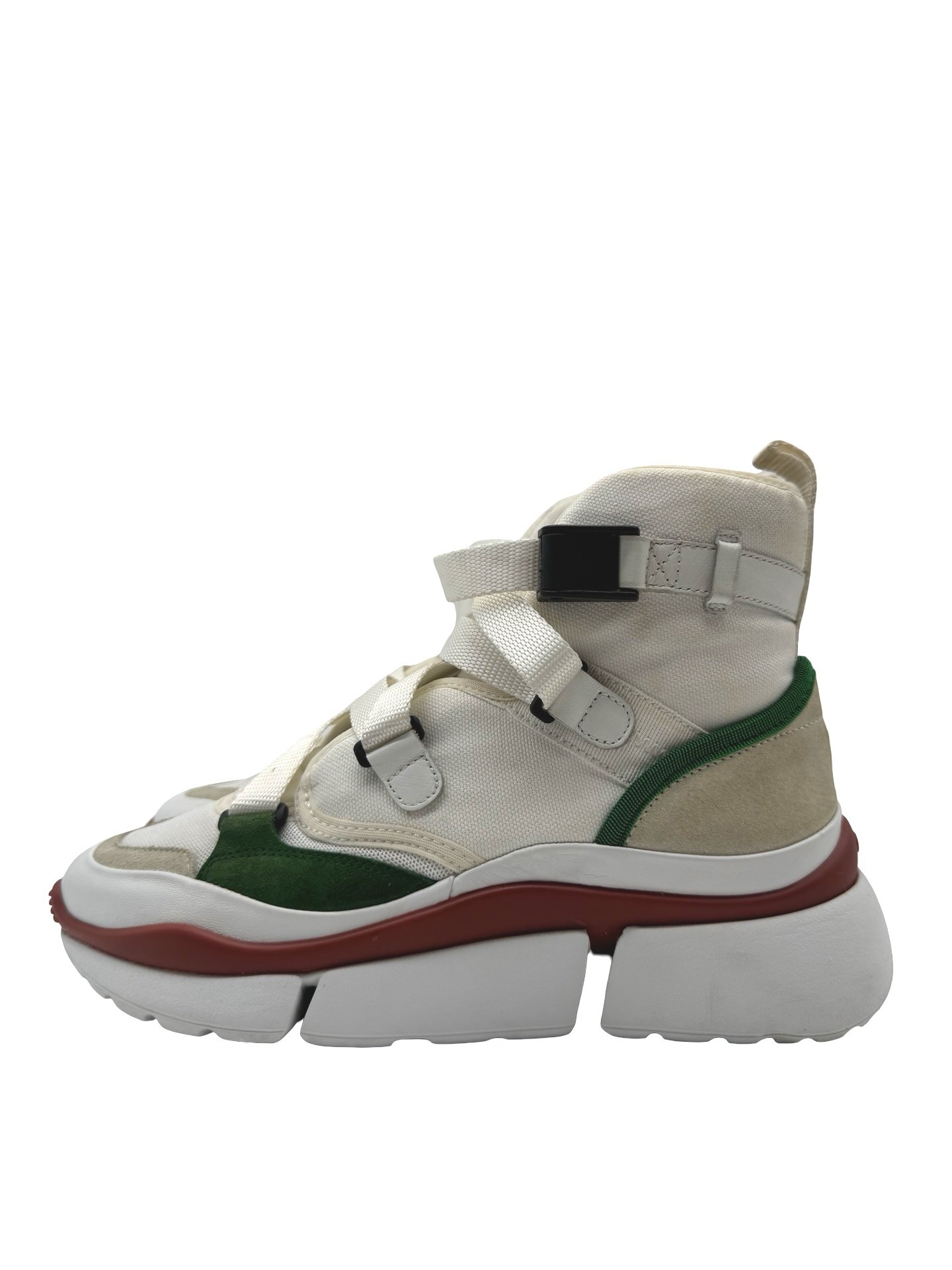 CHLOÉ- SONNIE HIGH-TOP SNEAKERS - Image 4
