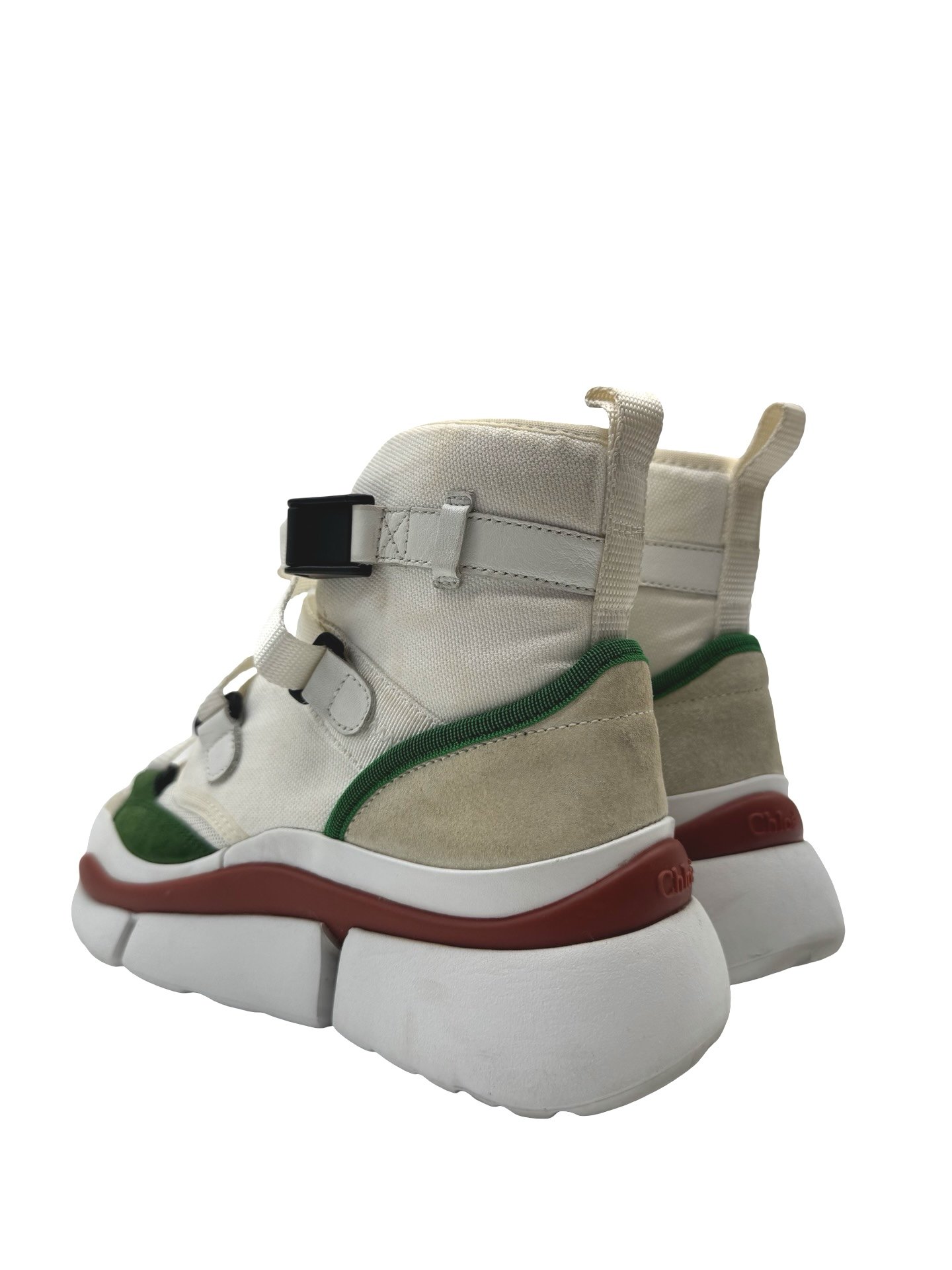 CHLOÉ- SONNIE HIGH-TOP SNEAKERS - Image 7