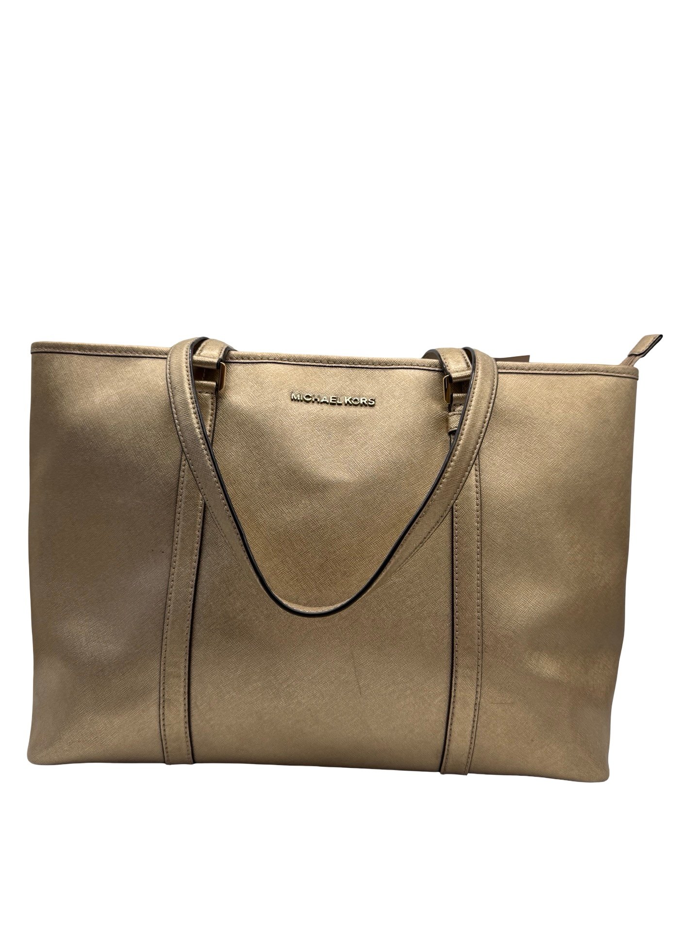 MICHAEL KORS - JET SET TOTE GOLD - Image 11