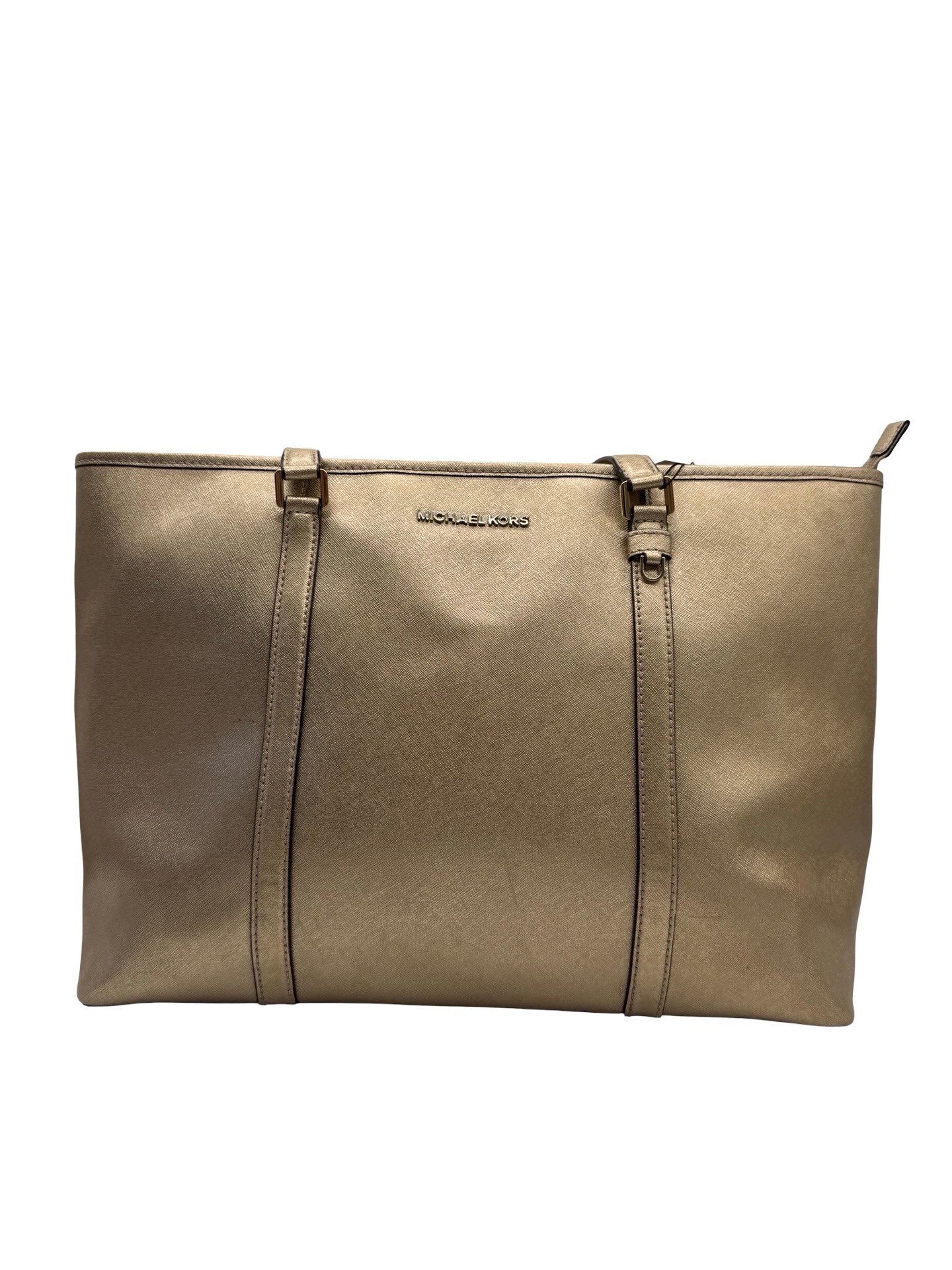 MICHAEL KORS - JET SET TOTE GOLD - Image 3