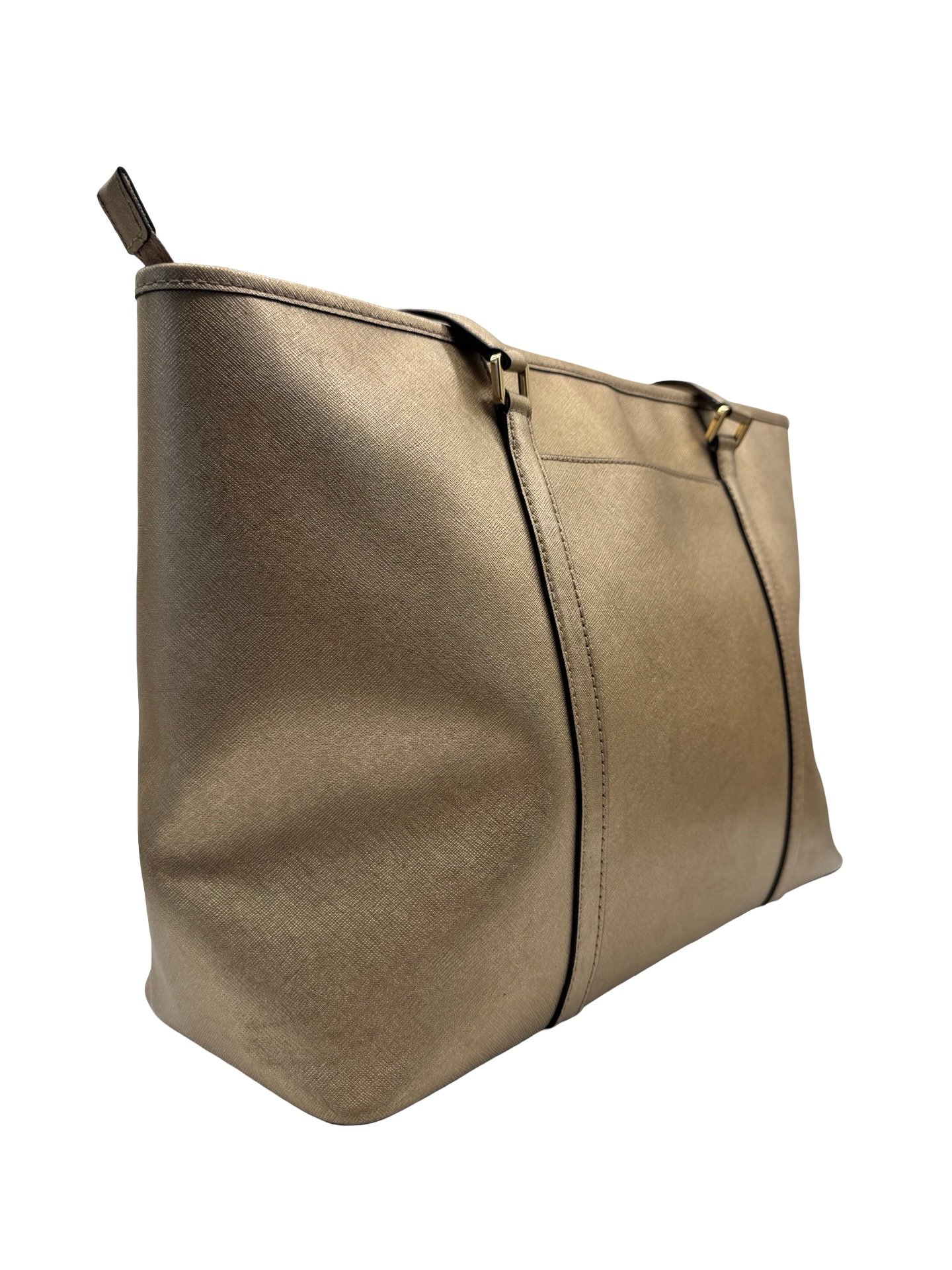 MICHAEL KORS - JET SET TOTE GOLD - Image 4
