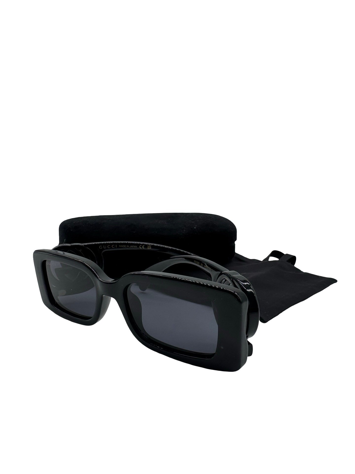 GUCCI- RECTANGULAR GG SUNGLASSES - Image 9