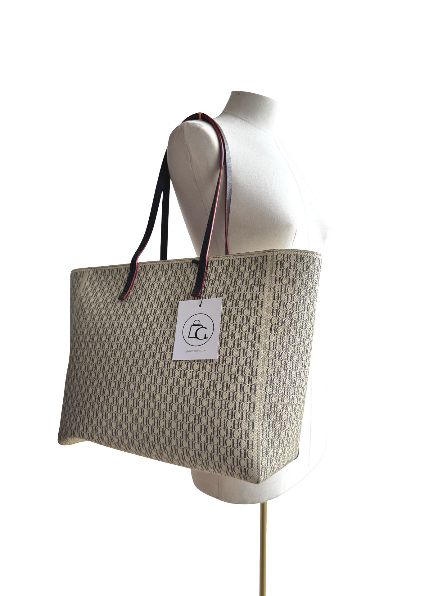 CAROLINA HERRERA - SHOPPING TOTE MONOGRAM - Image 14