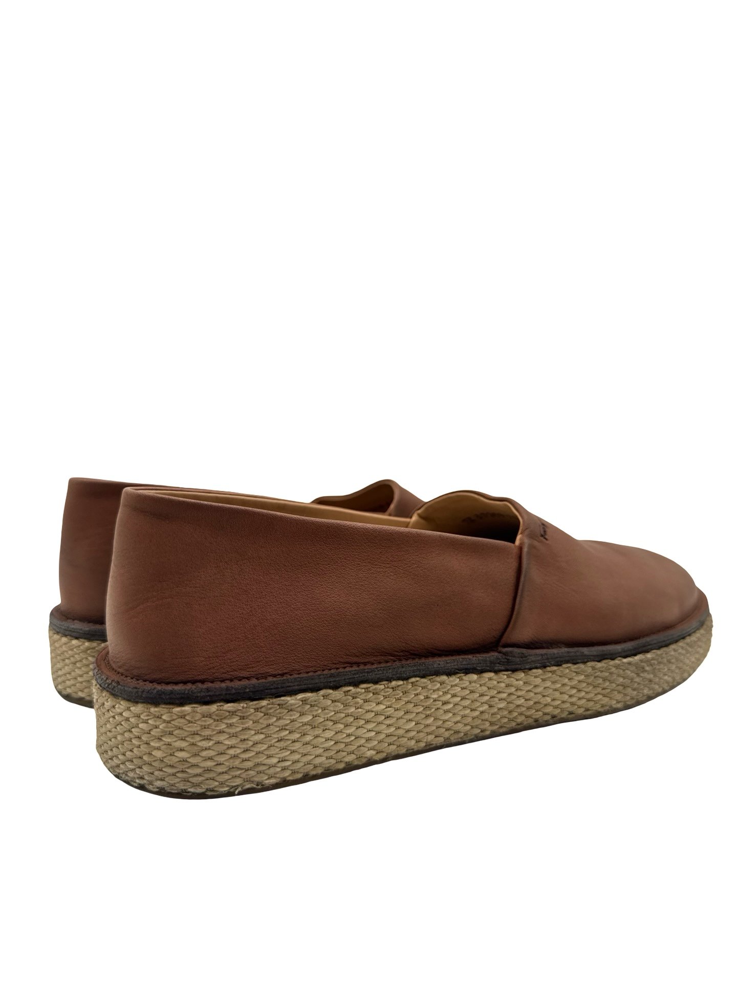 FERRAGAMO - GUS LEATHER ESPADRILLES - Image 5