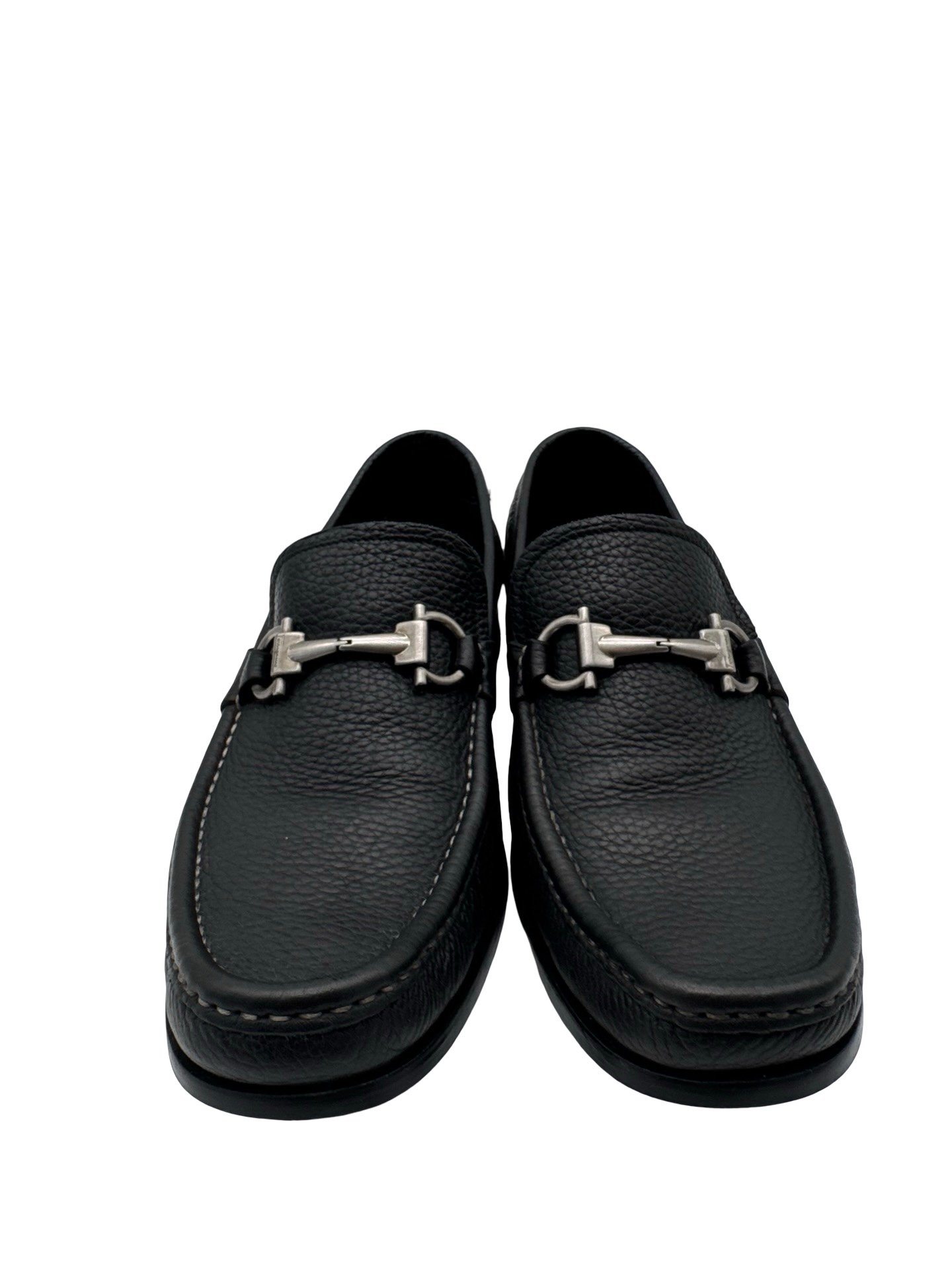 FERRAGAMO - LOAFERS PELLE GANCICNI - Image 10