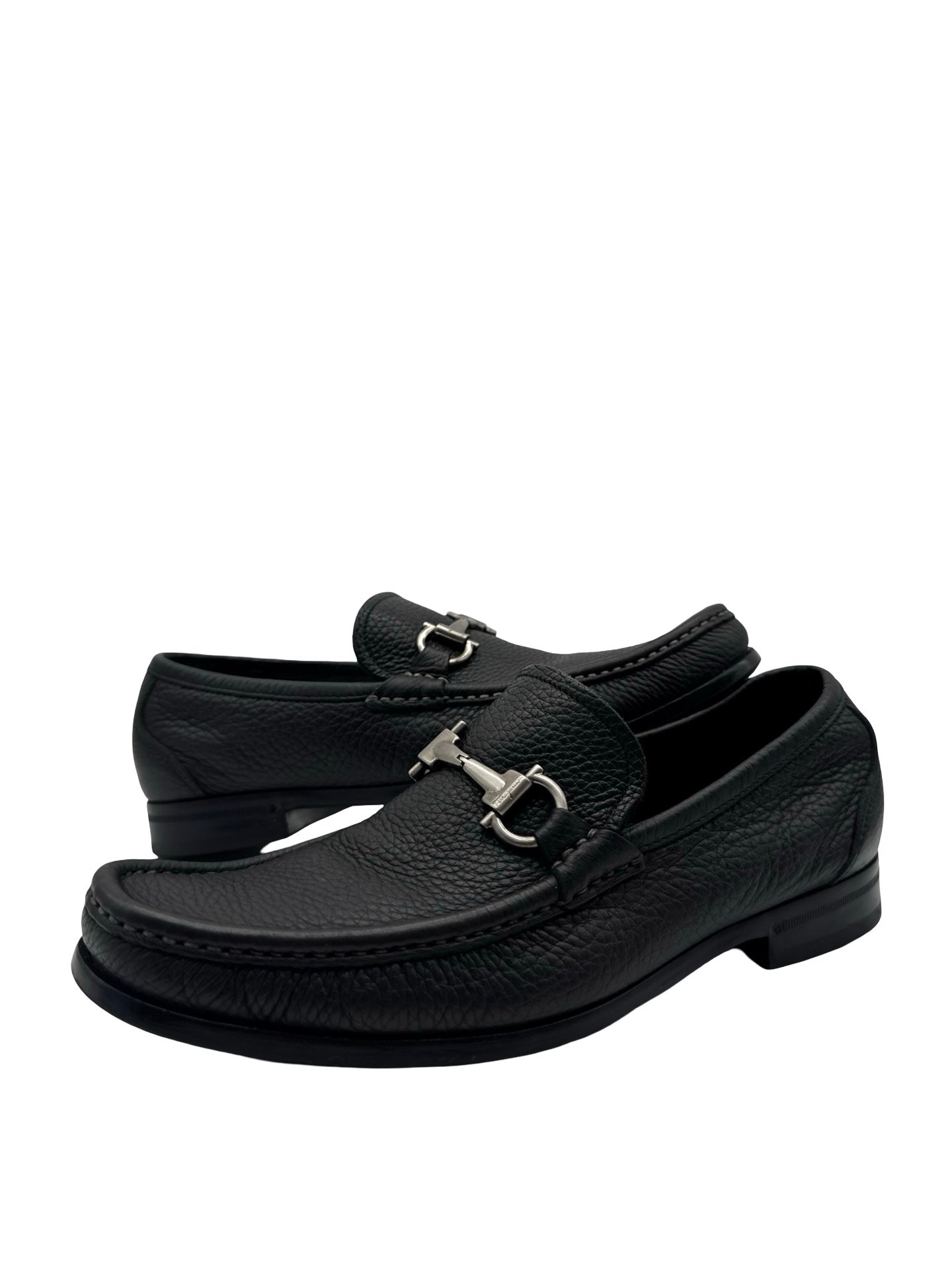 FERRAGAMO - LOAFERS PELLE GANCICNI - Image 4