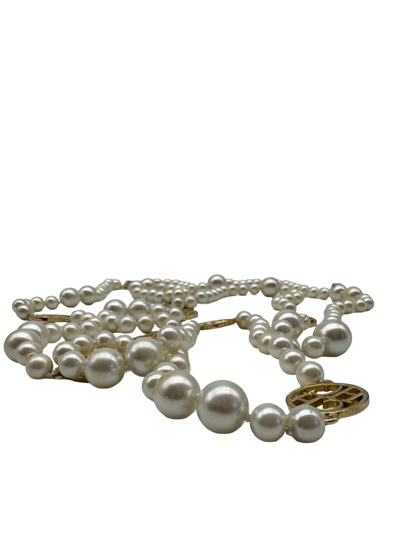 CAROLINA HERRERA - NECKLACE SIGNET AUDREY PEARLS - Image 4