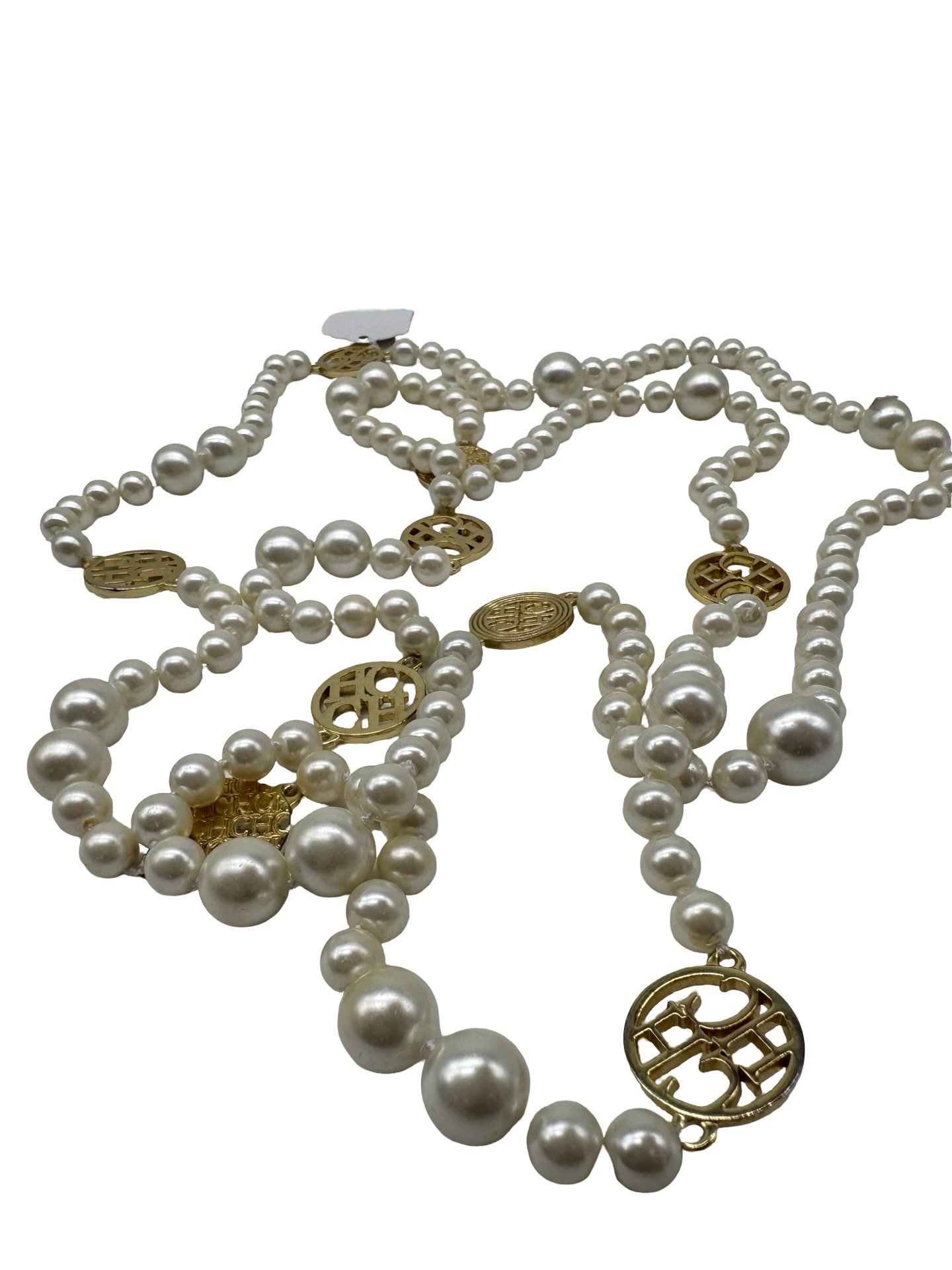 CAROLINA HERRERA - NECKLACE SIGNET AUDREY PEARLS - Image 5