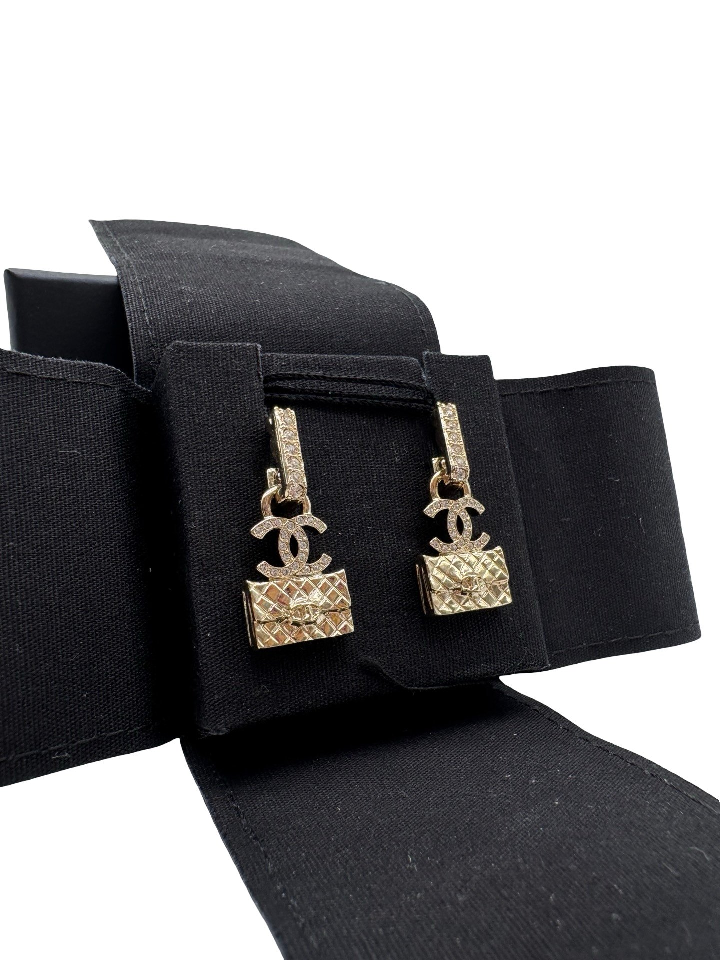 CHANEL - CLASSIC FLAP BAG EARRINGS - Image 5