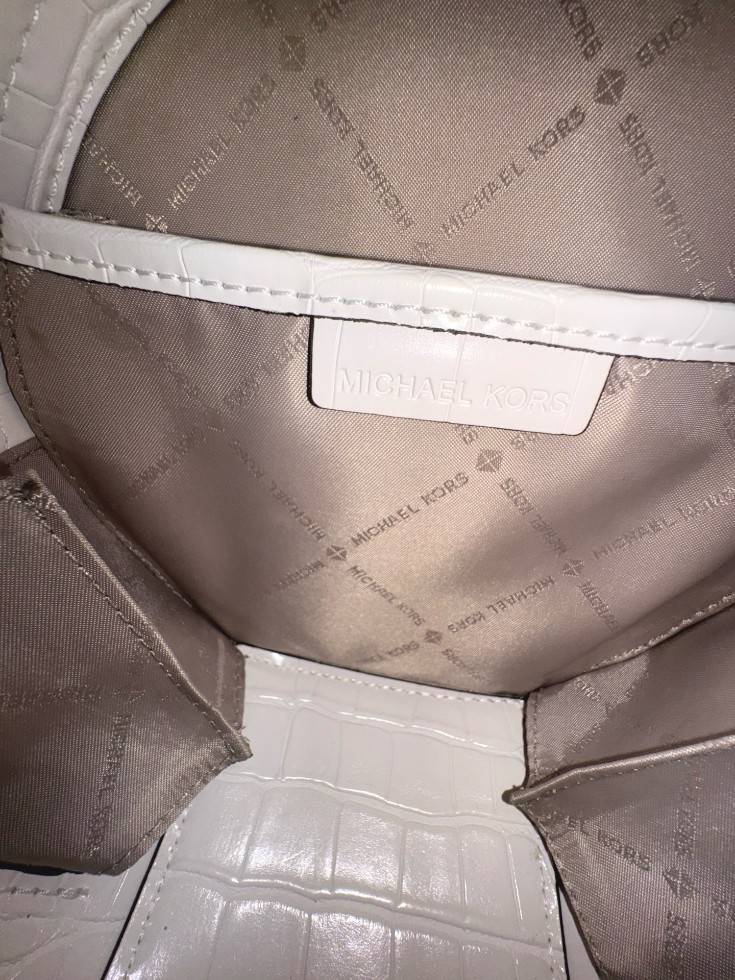 MICHAEL KORS - SERENA CROC BAG - Image 5