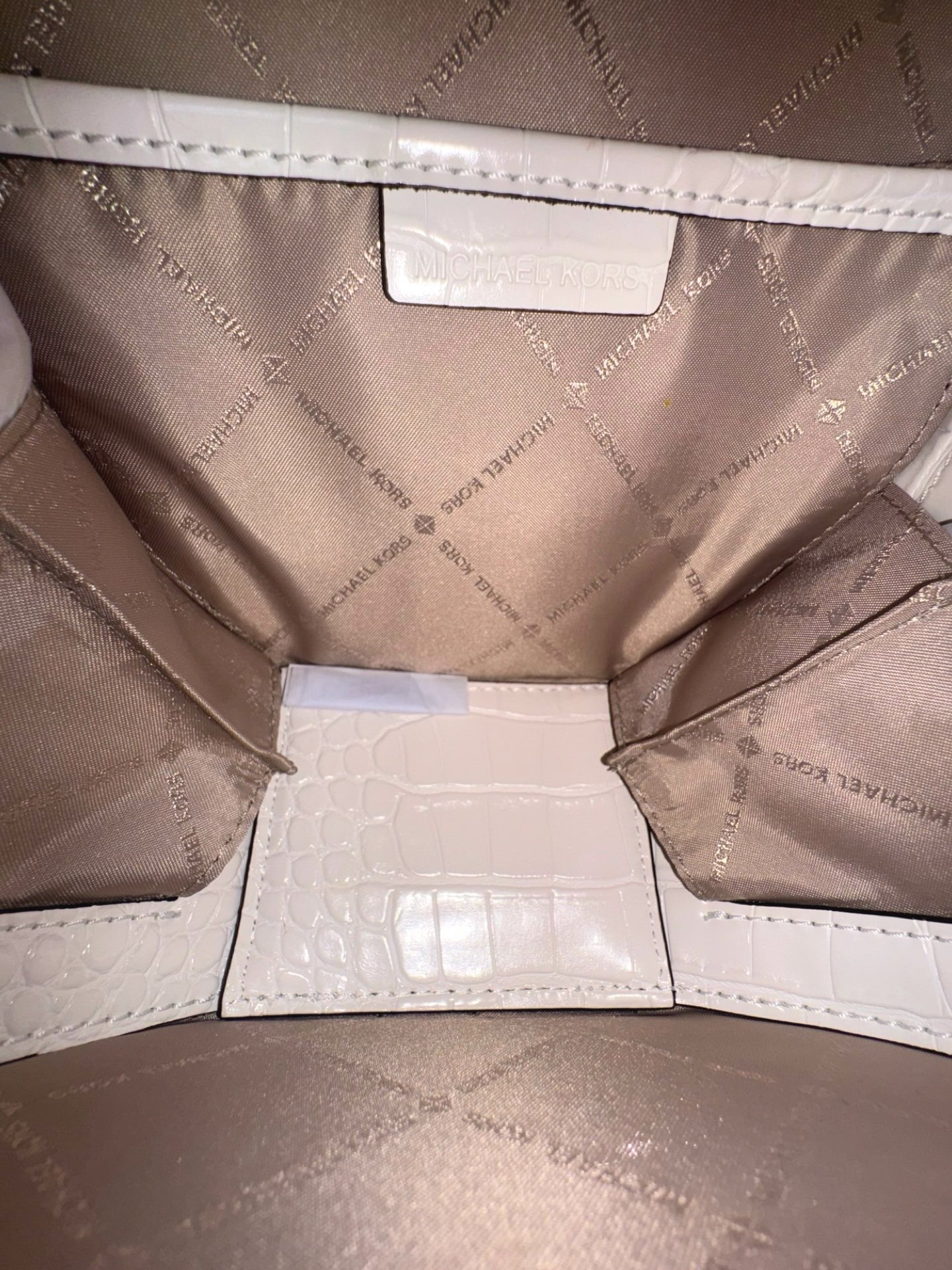 MICHAEL KORS - SERENA CROC BAG - Image 9
