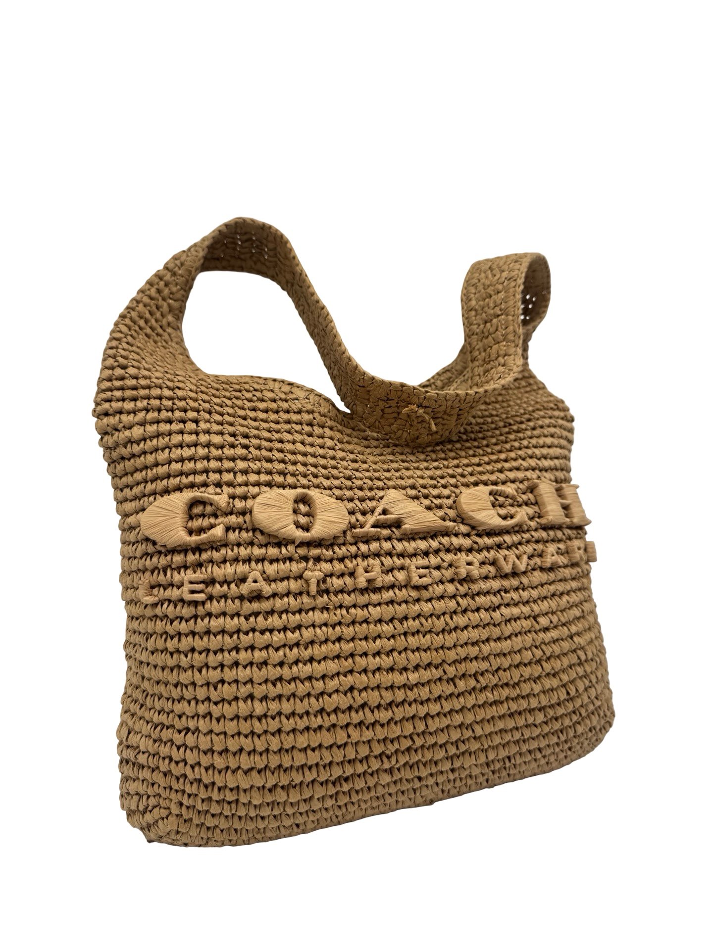 COACH - BROOKLYN STRAW SHOULDER BAG - Image 5
