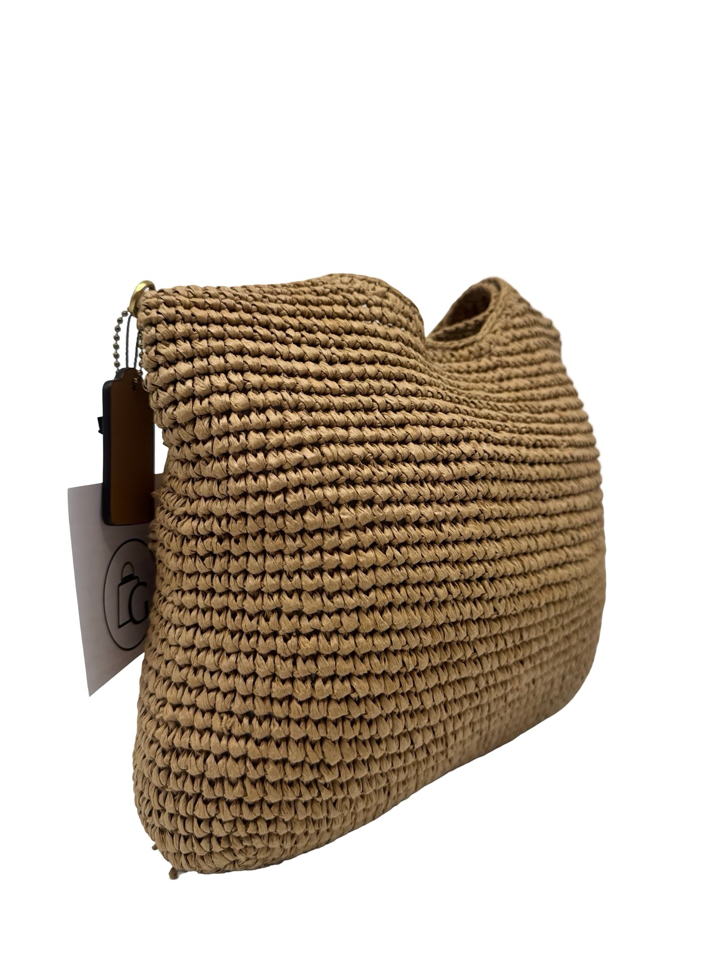 COACH - BROOKLYN STRAW SHOULDER BAG - Image 7