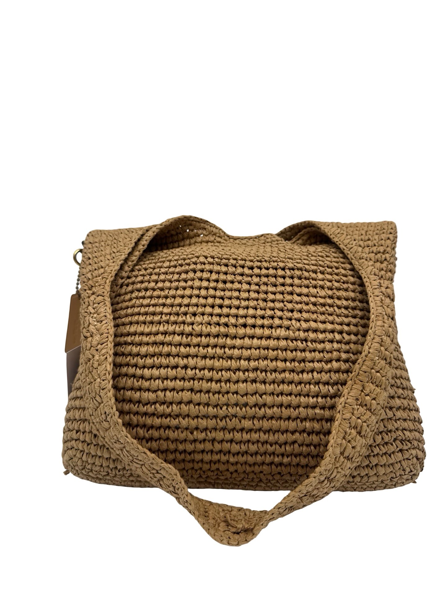 COACH - BROOKLYN STRAW SHOULDER BAG - Image 8