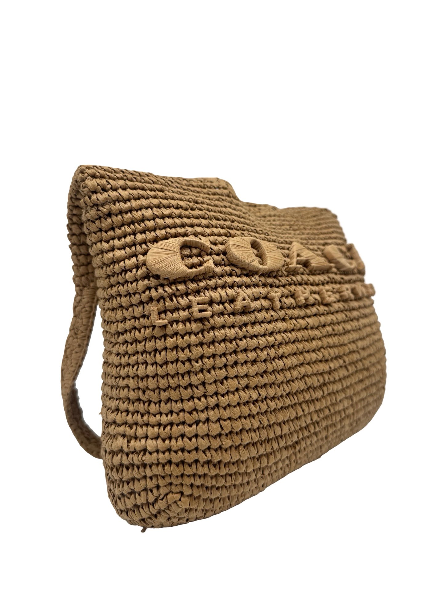COACH - BROOKLYN STRAW SHOULDER BAG - Image 9