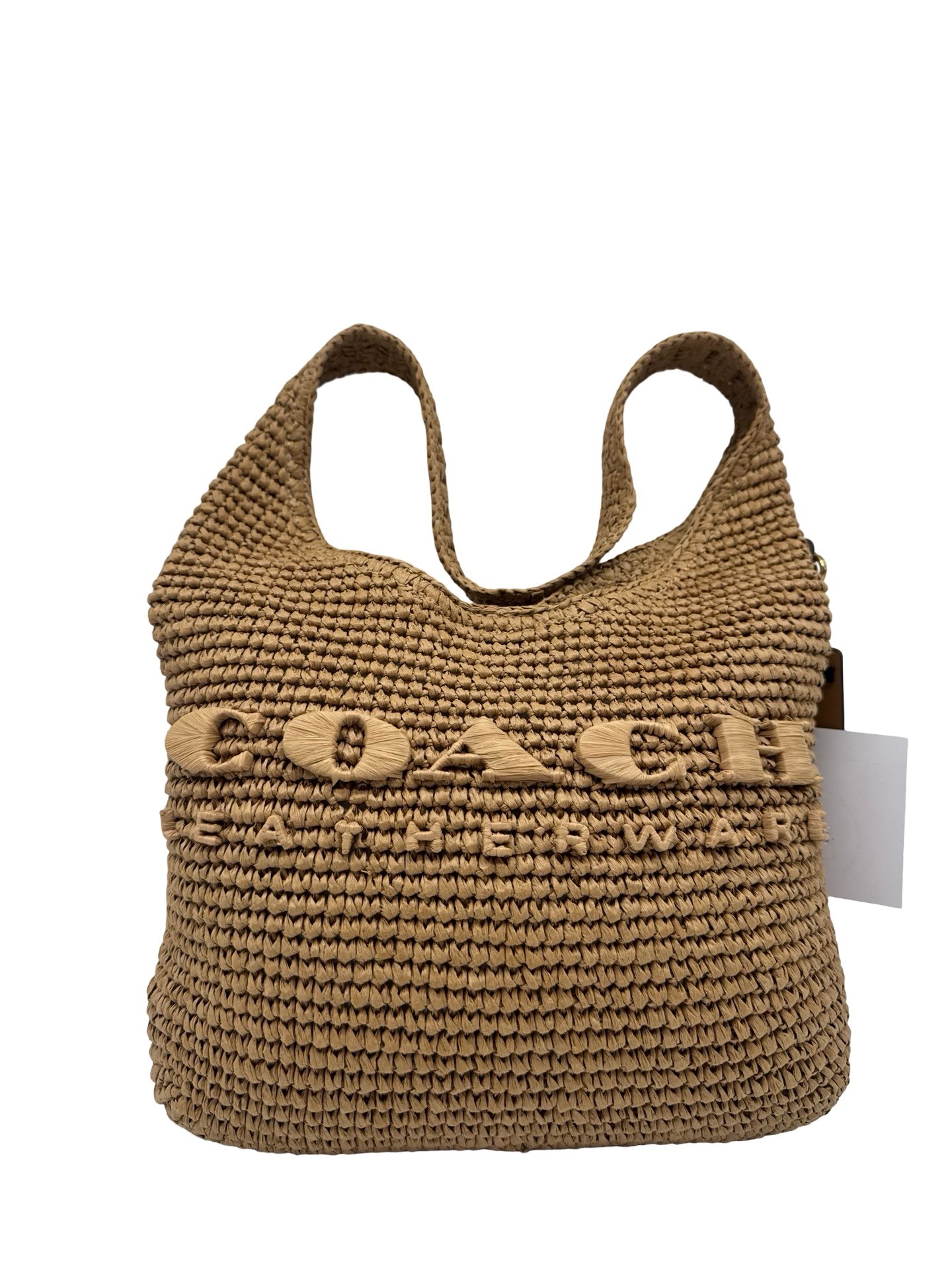 COACH - BROOKLYN STRAW SHOULDER BAG - Image 12