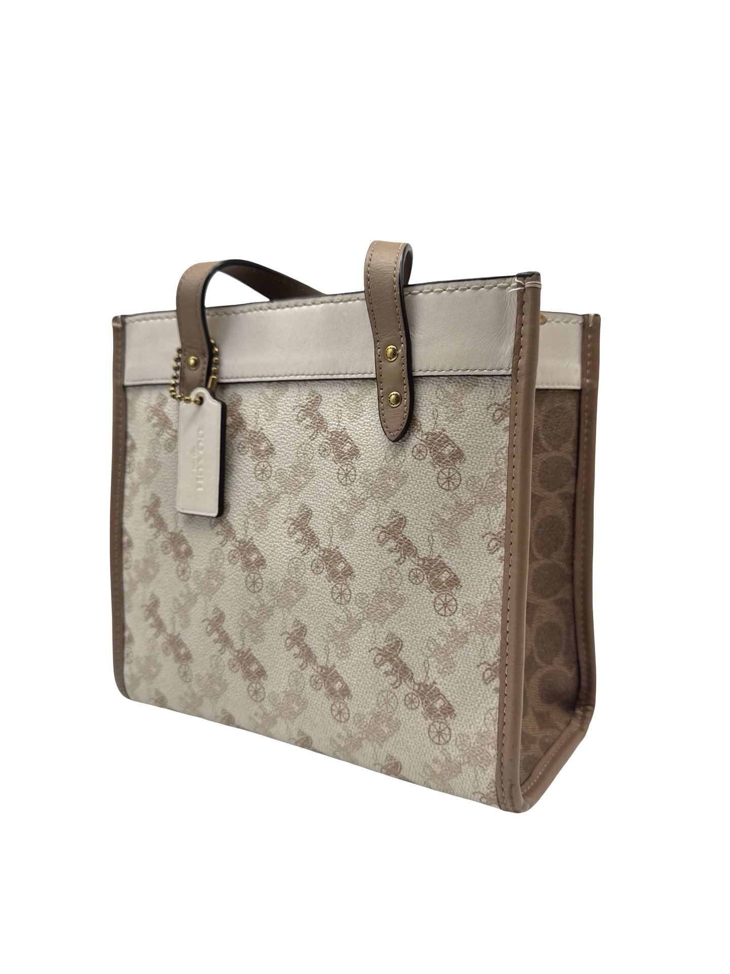 COACH - FIELD TOTE 22 HORSE & CARRIAGE - Image 9
