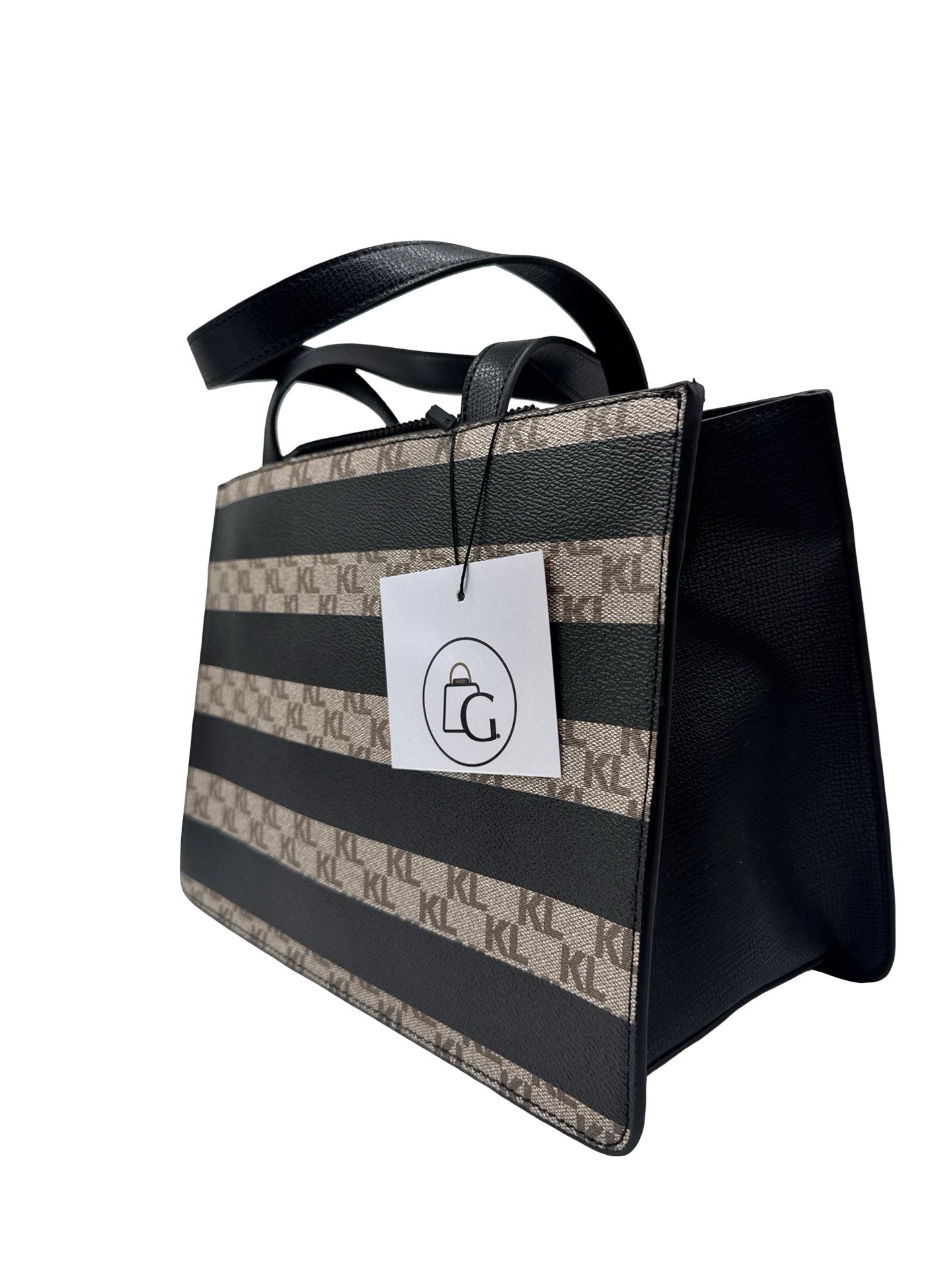 KARL LAGERFELD - SIMONE STRIPES BAG - Image 12