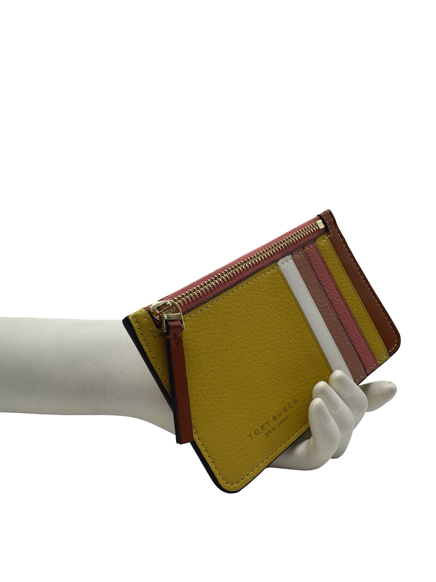 TORY BURCH - CARDHOLDER EMERSON YELLOW - Image 7