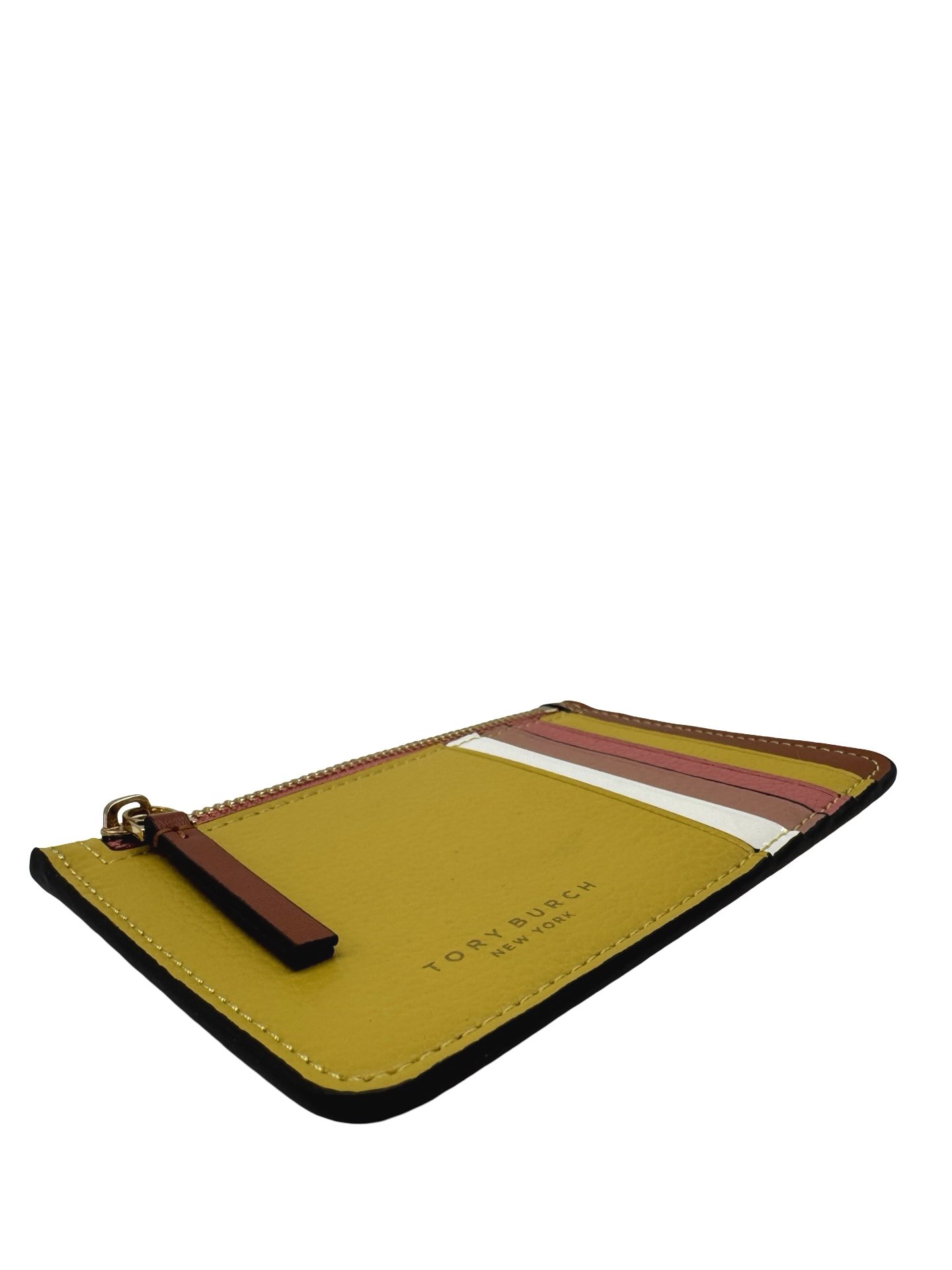 TORY BURCH - CARDHOLDER EMERSON YELLOW - Image 8