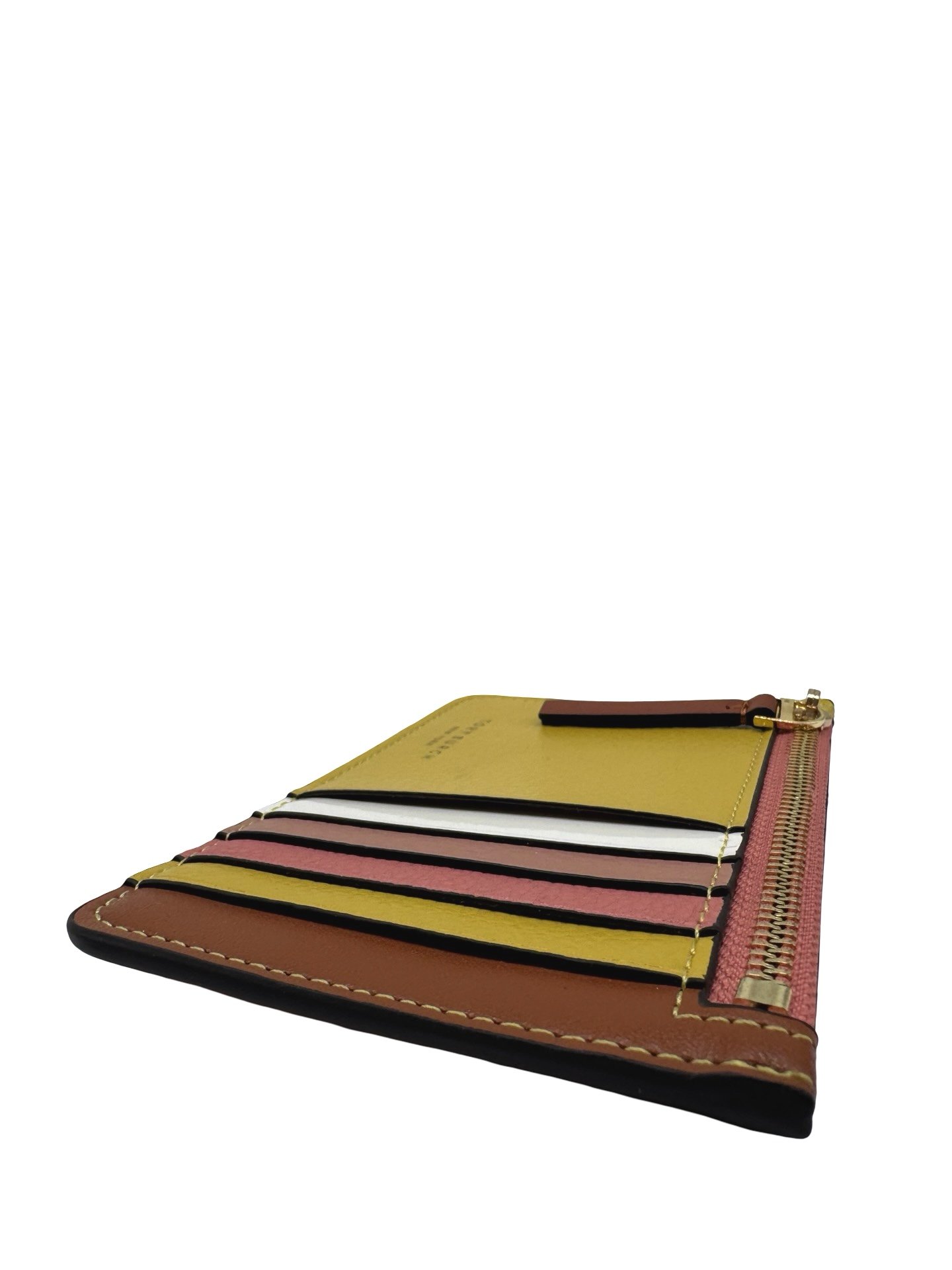 TORY BURCH - CARDHOLDER EMERSON YELLOW - Image 9