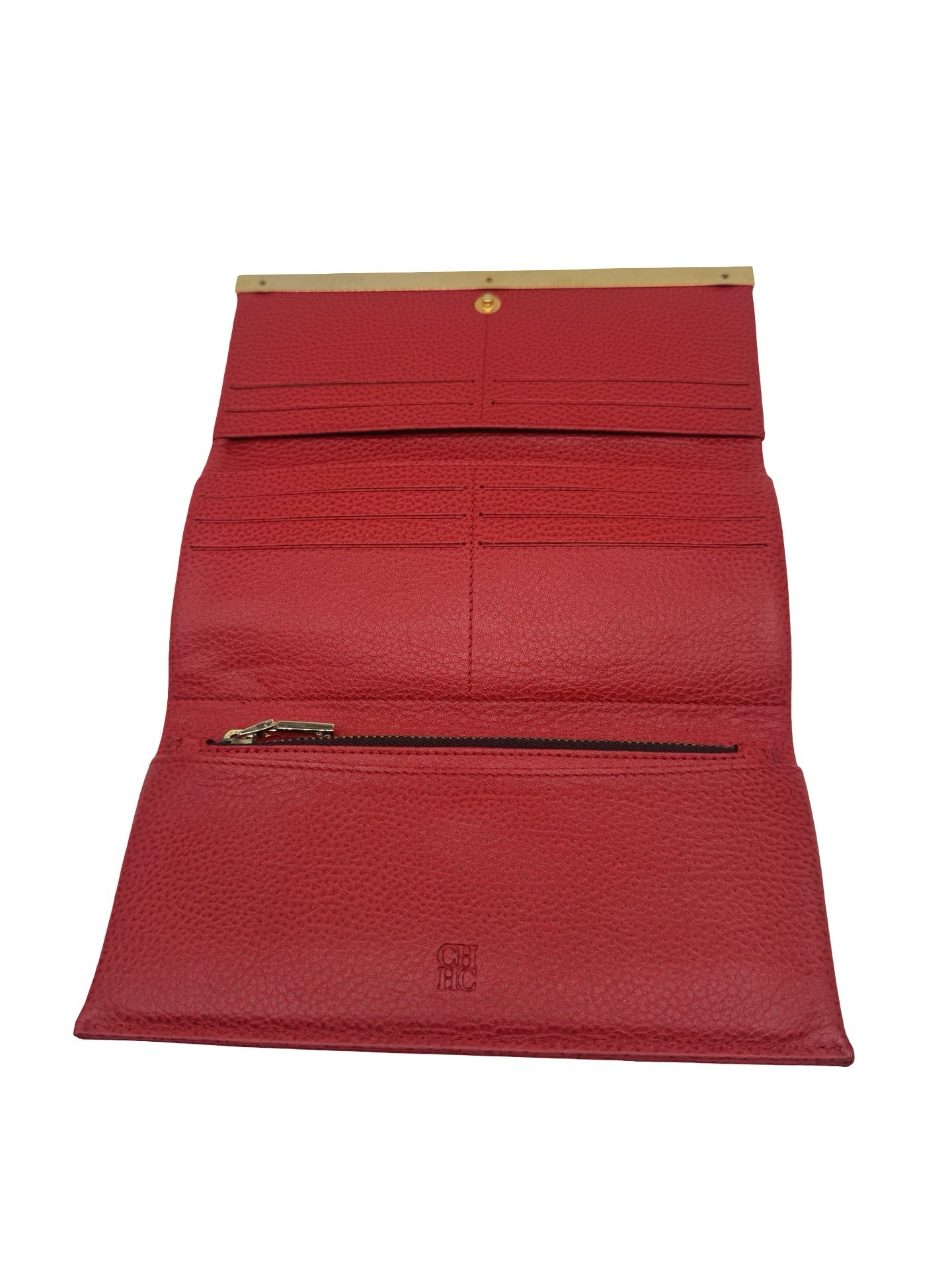 CAROLINA HERRERA - FLAP WALLET GOLD - Image 10