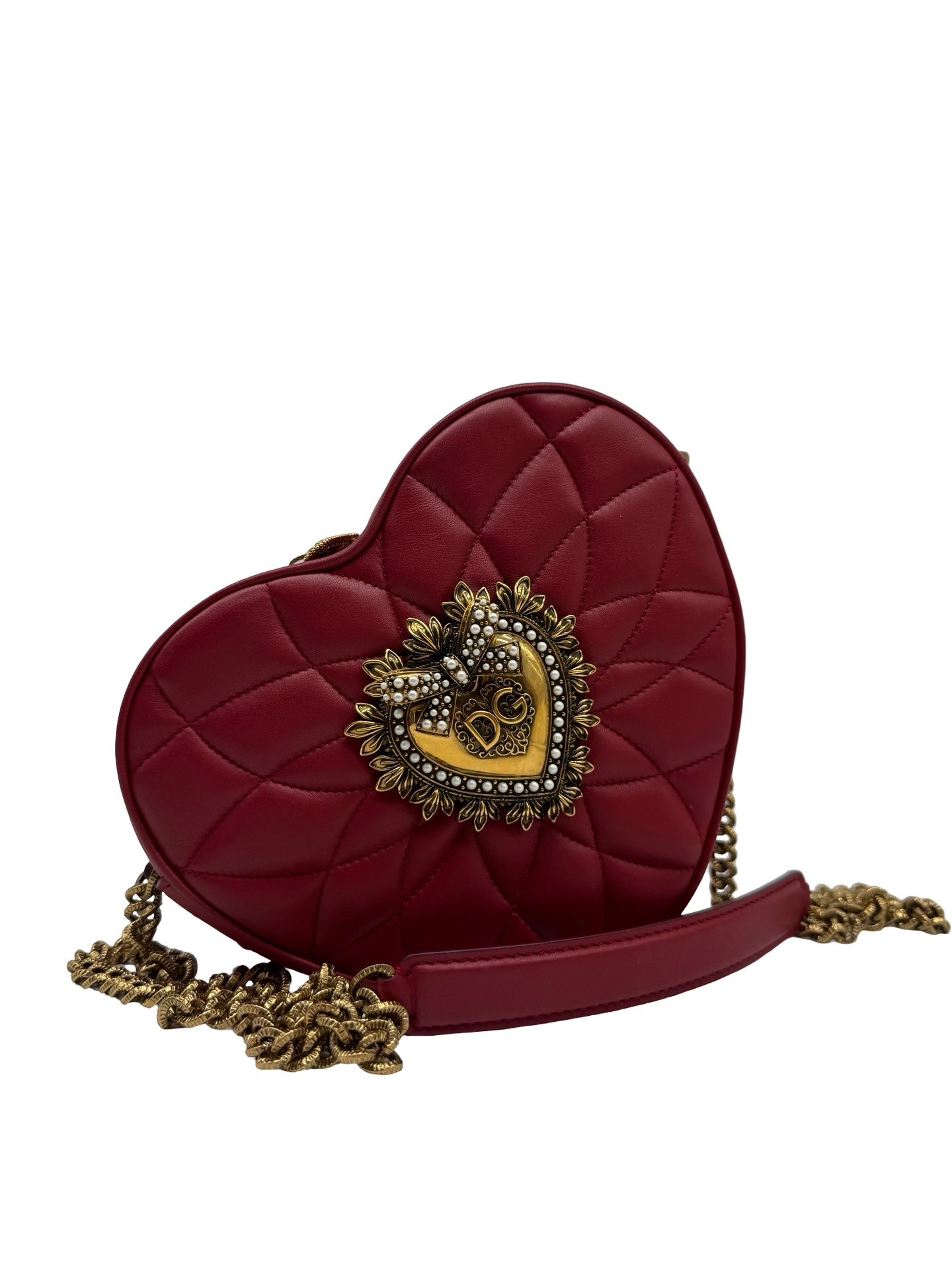 DOLCE & GABBAN - DEVOTION HEART BAG - Image 4