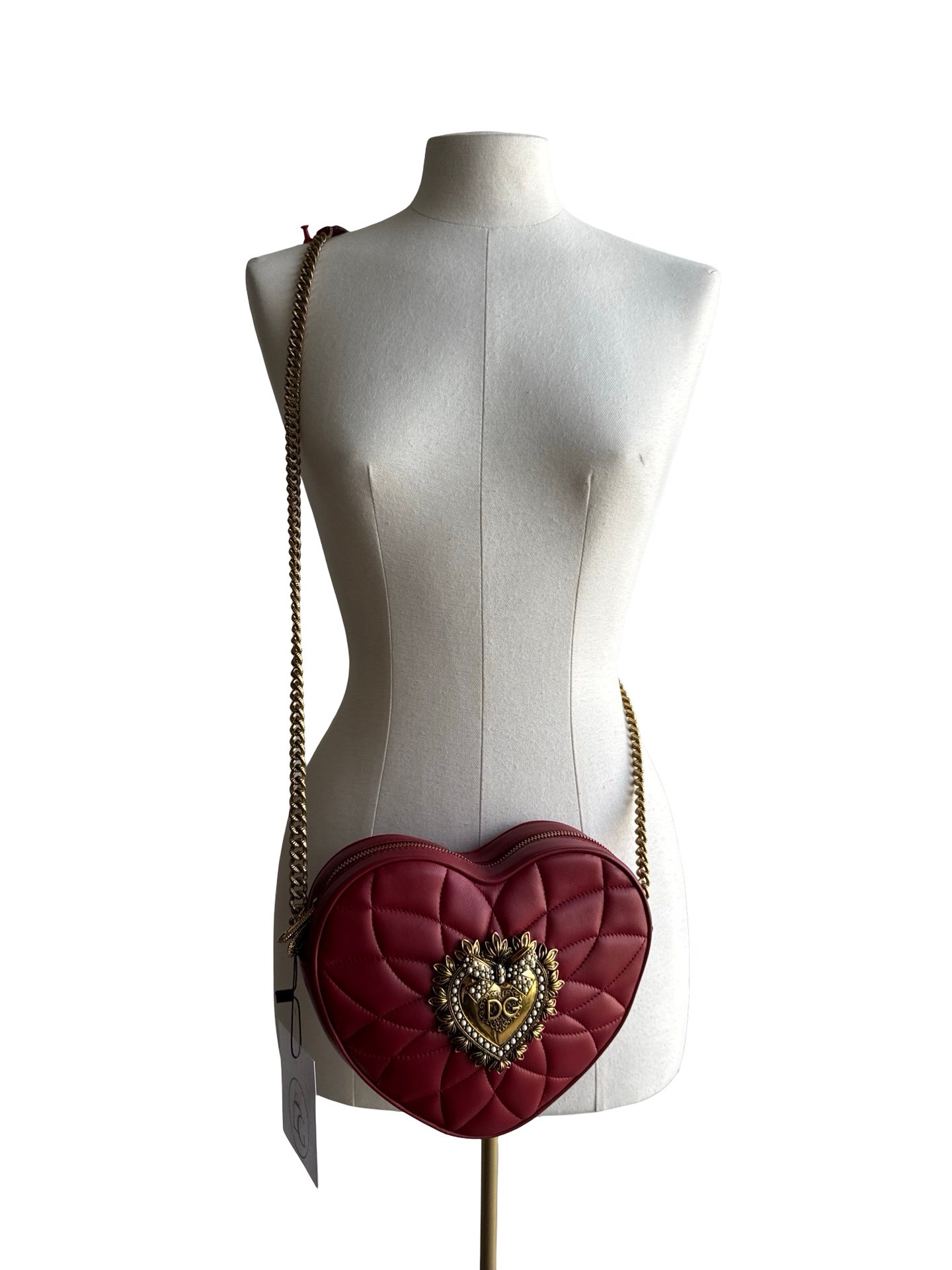 DOLCE & GABBAN - DEVOTION HEART BAG - Image 14