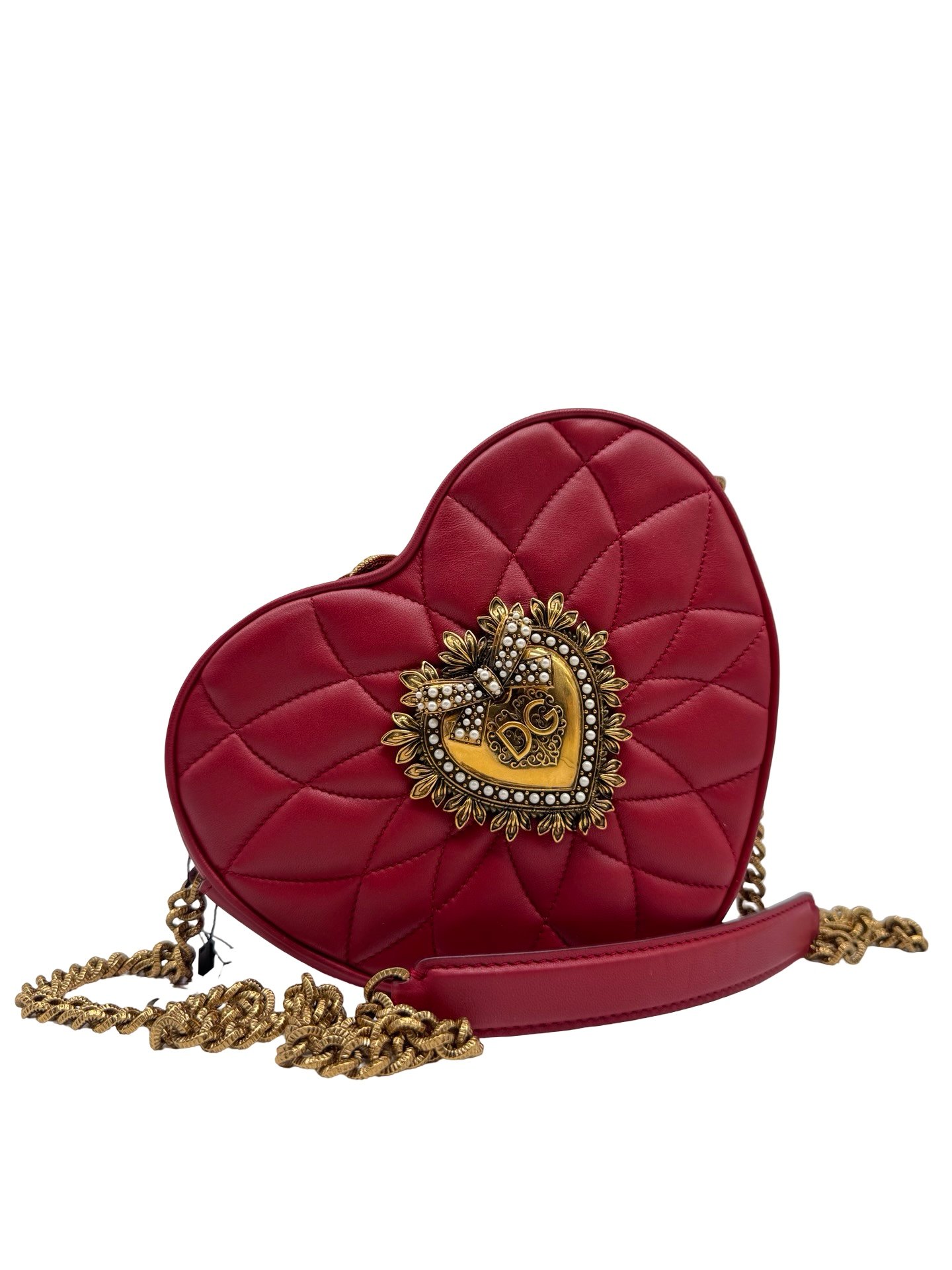 DOLCE & GABBAN - DEVOTION HEART BAG - Image 6