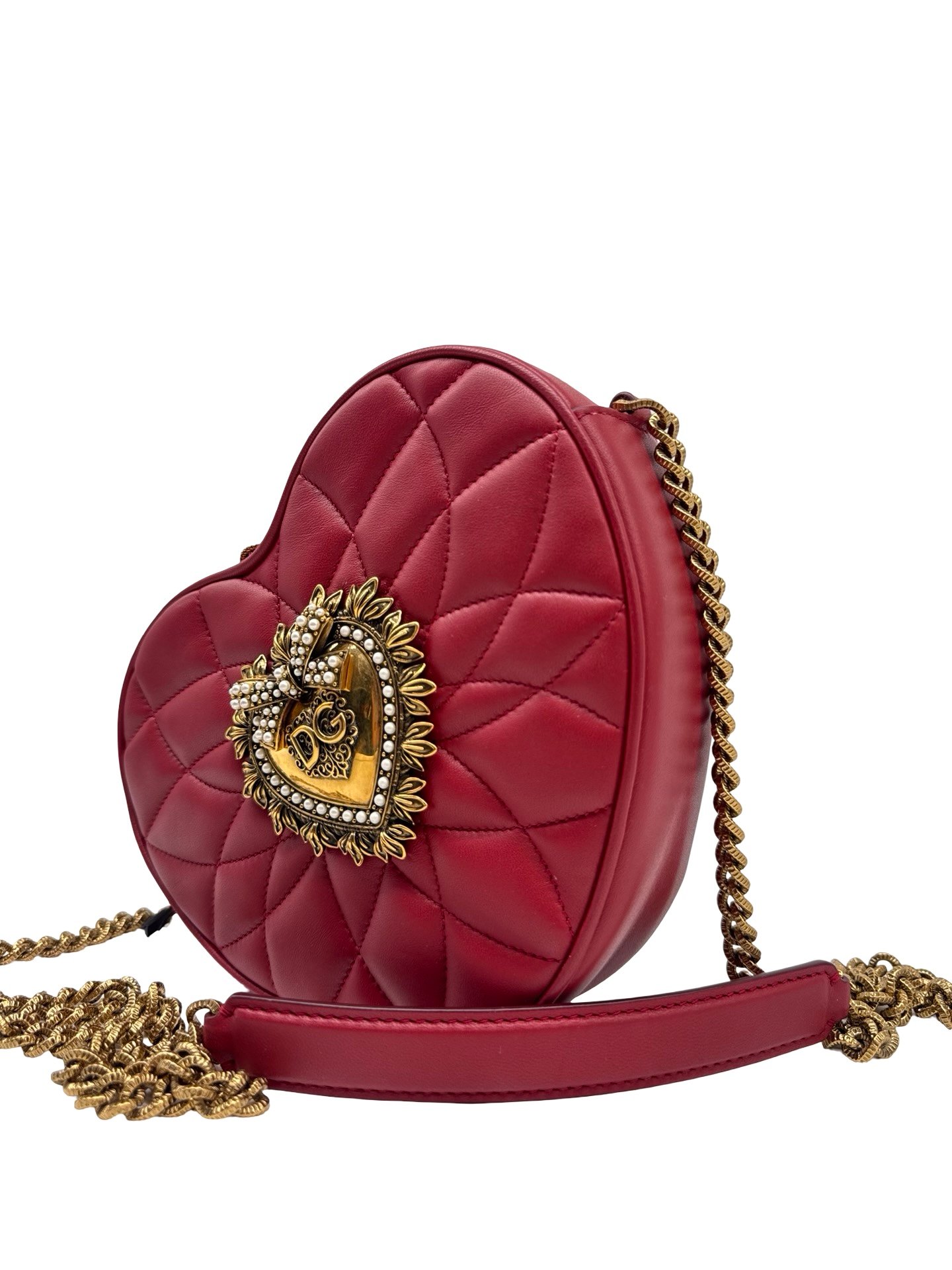 DOLCE & GABBAN - DEVOTION HEART BAG - Image 9