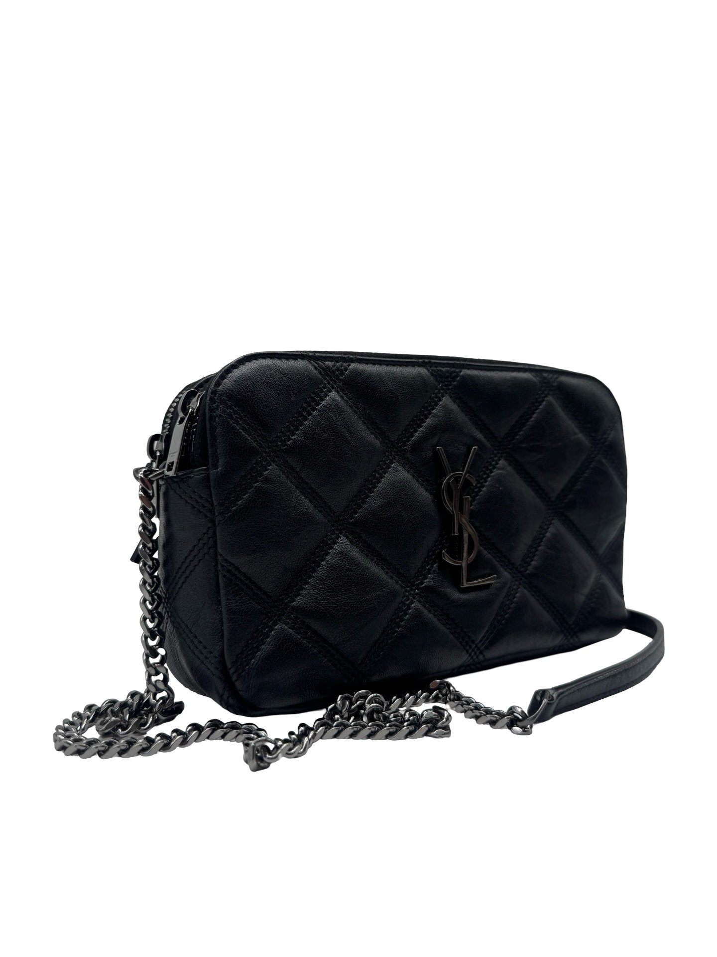 YSL - BECKY DOUBLE ZIP BAG - Image 15