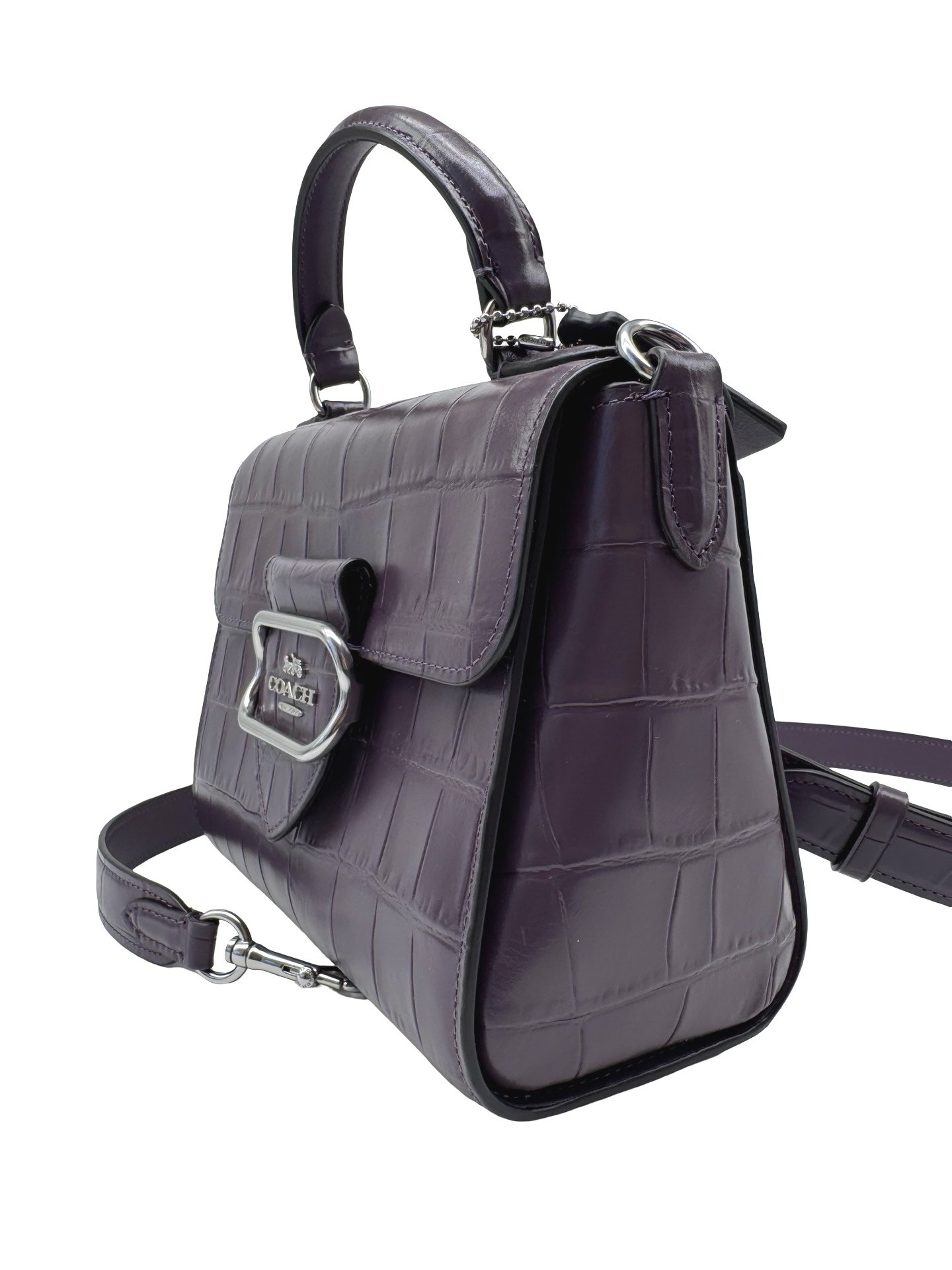 COACH - MORGAN CROC BAG - Image 12
