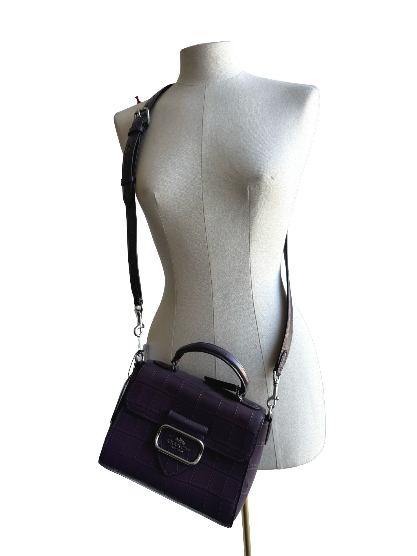 COACH - MORGAN CROC BAG - Image 7